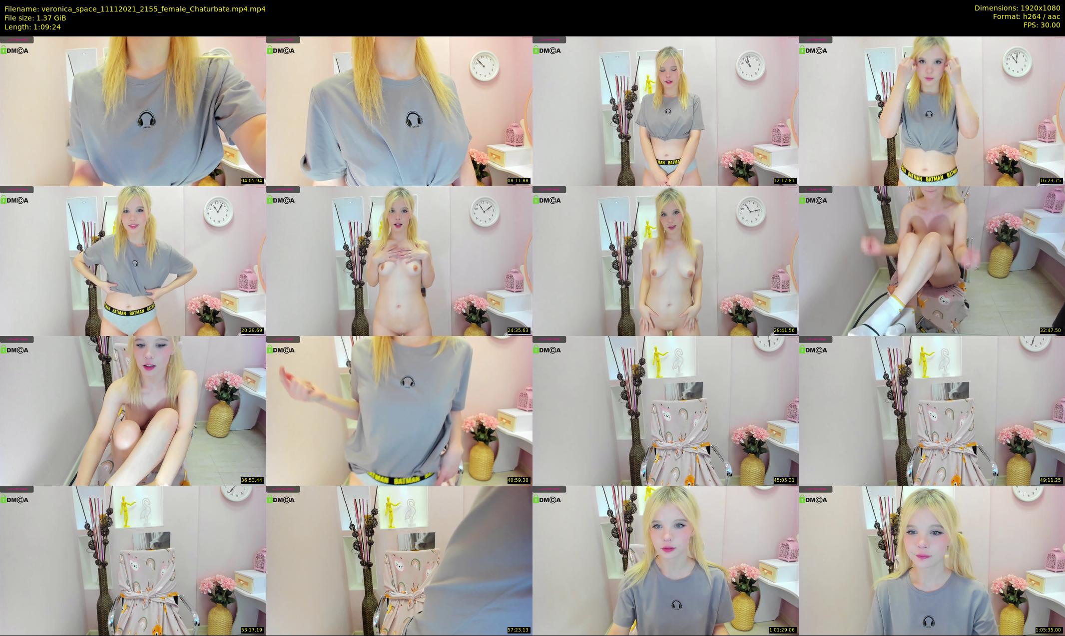 veronica_space — 70 minute Chaturbate female cam show recording, 1080p, Nov 11, 2021