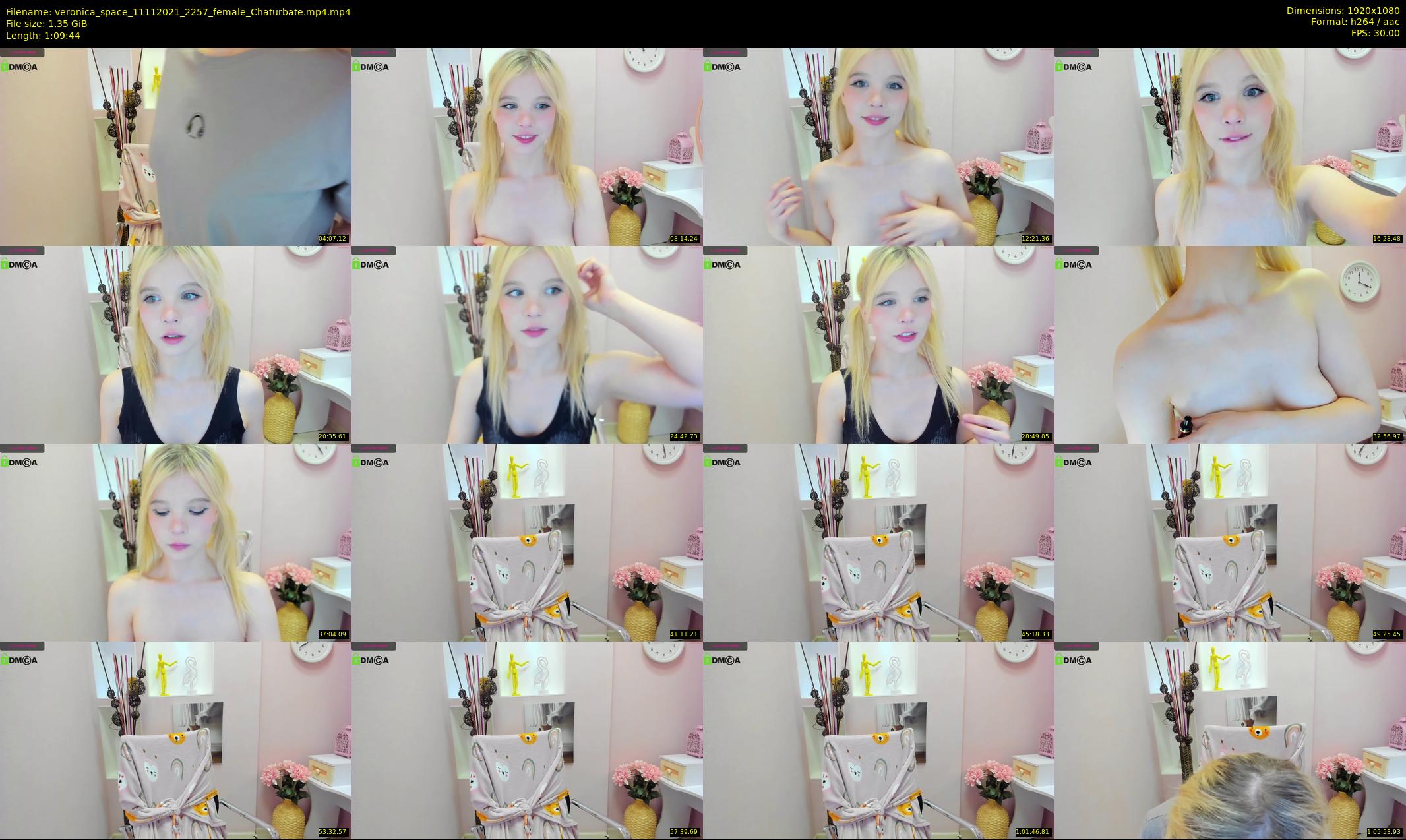 veronica_space — 70 minute Chaturbate female cam show recording, 1080p, Nov 11, 2021