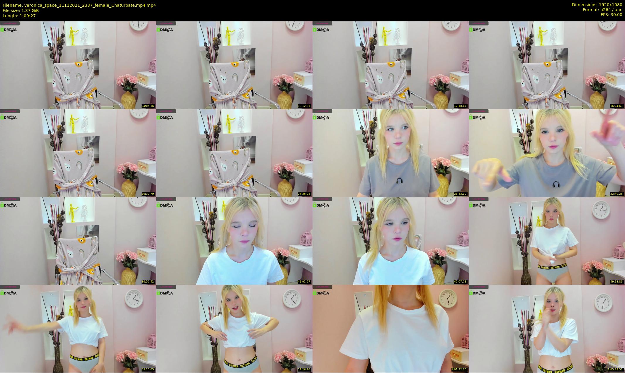 veronica_space — 70 minute Chaturbate female cam show recording, 1080p, Nov 11, 2021
