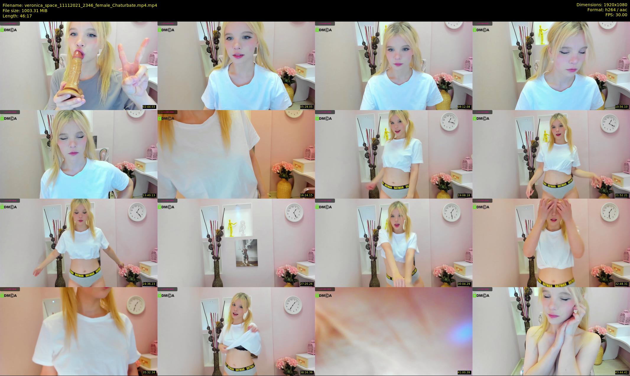 veronica_space — 47 minute Chaturbate female cam show recording, 1080p, Nov 11, 2021