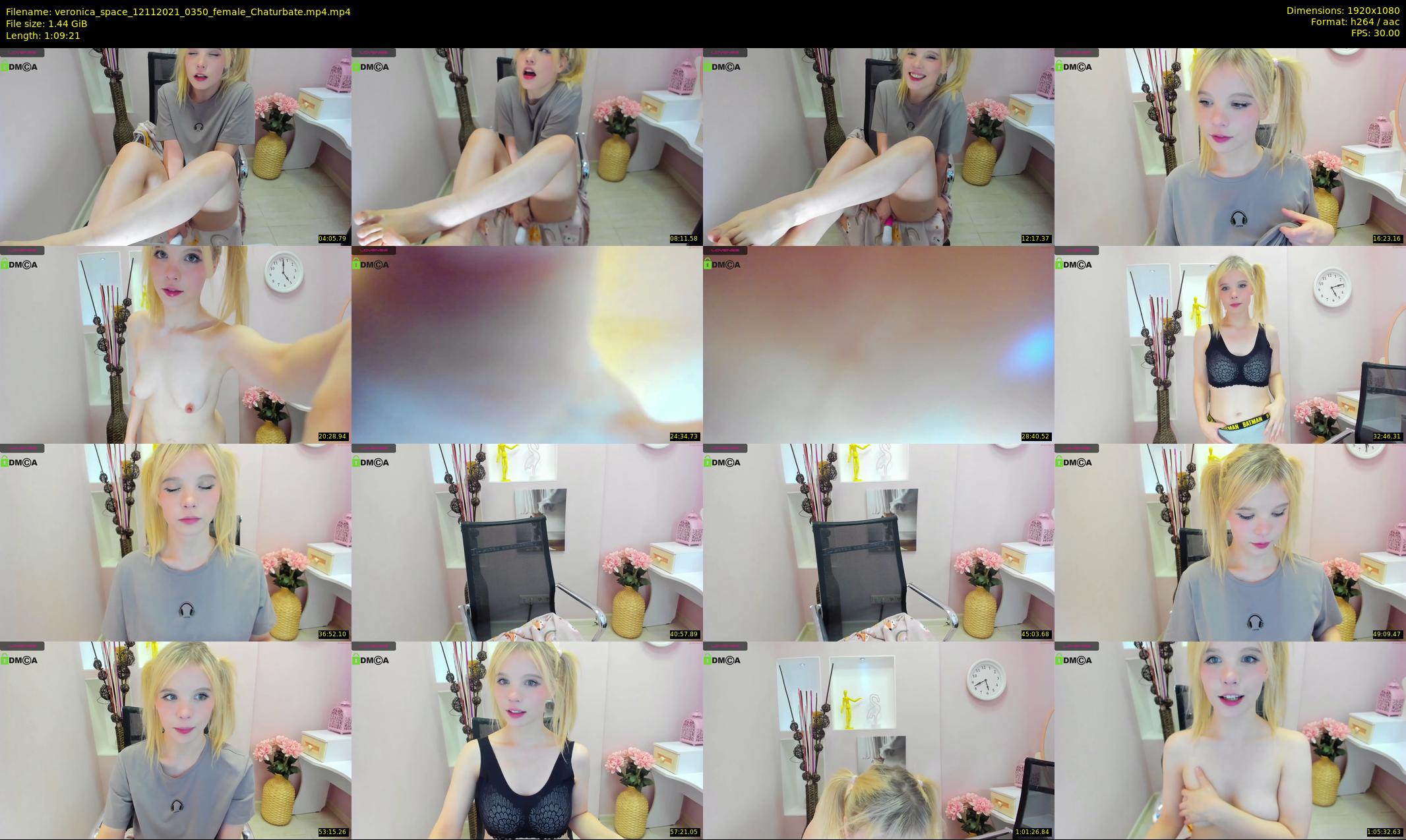 veronica_space — 70 minute Chaturbate female cam show recording, 1080p, Nov 12, 2021