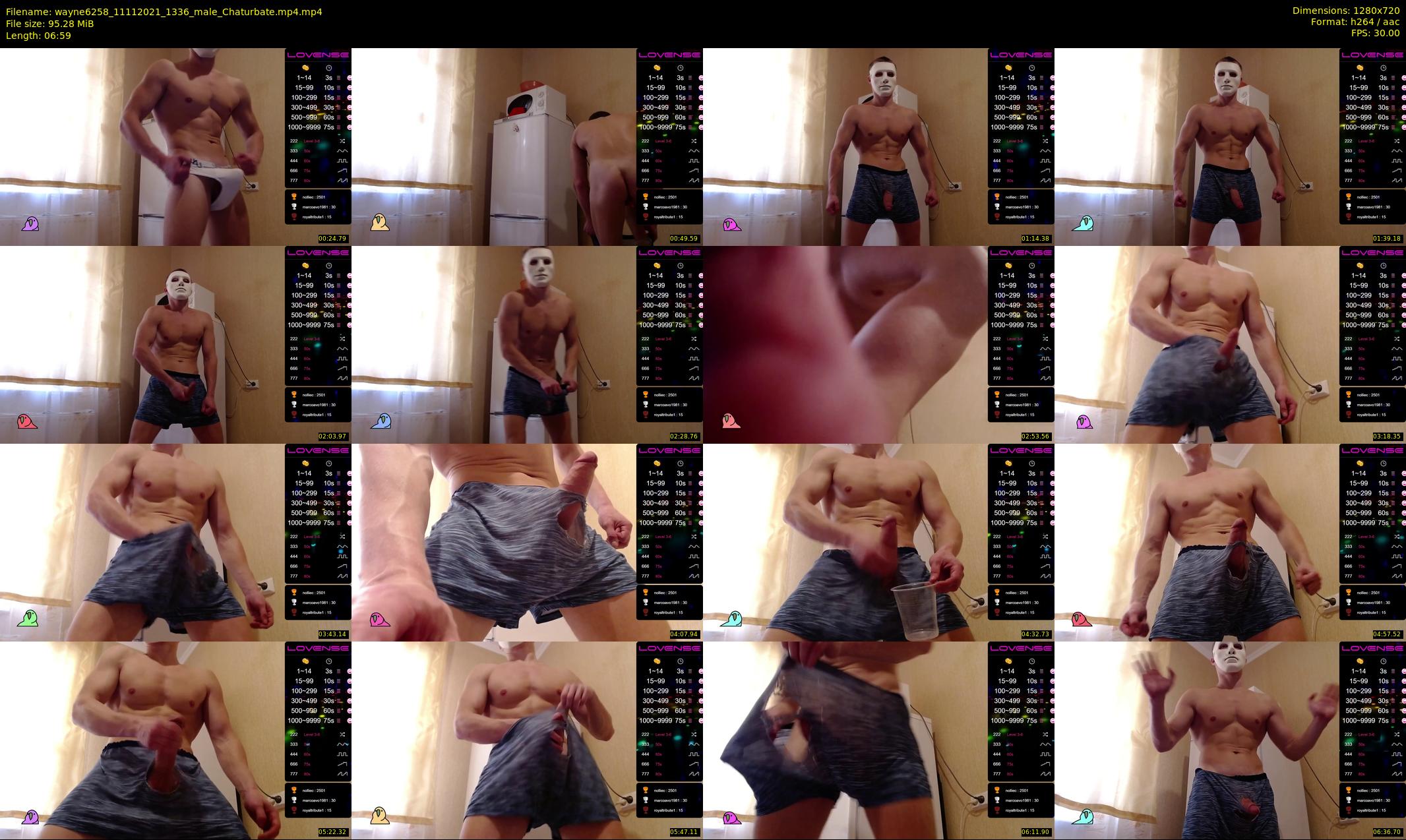 wayne6258 — 7 minute Chaturbate male cam show recording, 720p, Nov 11, 2021