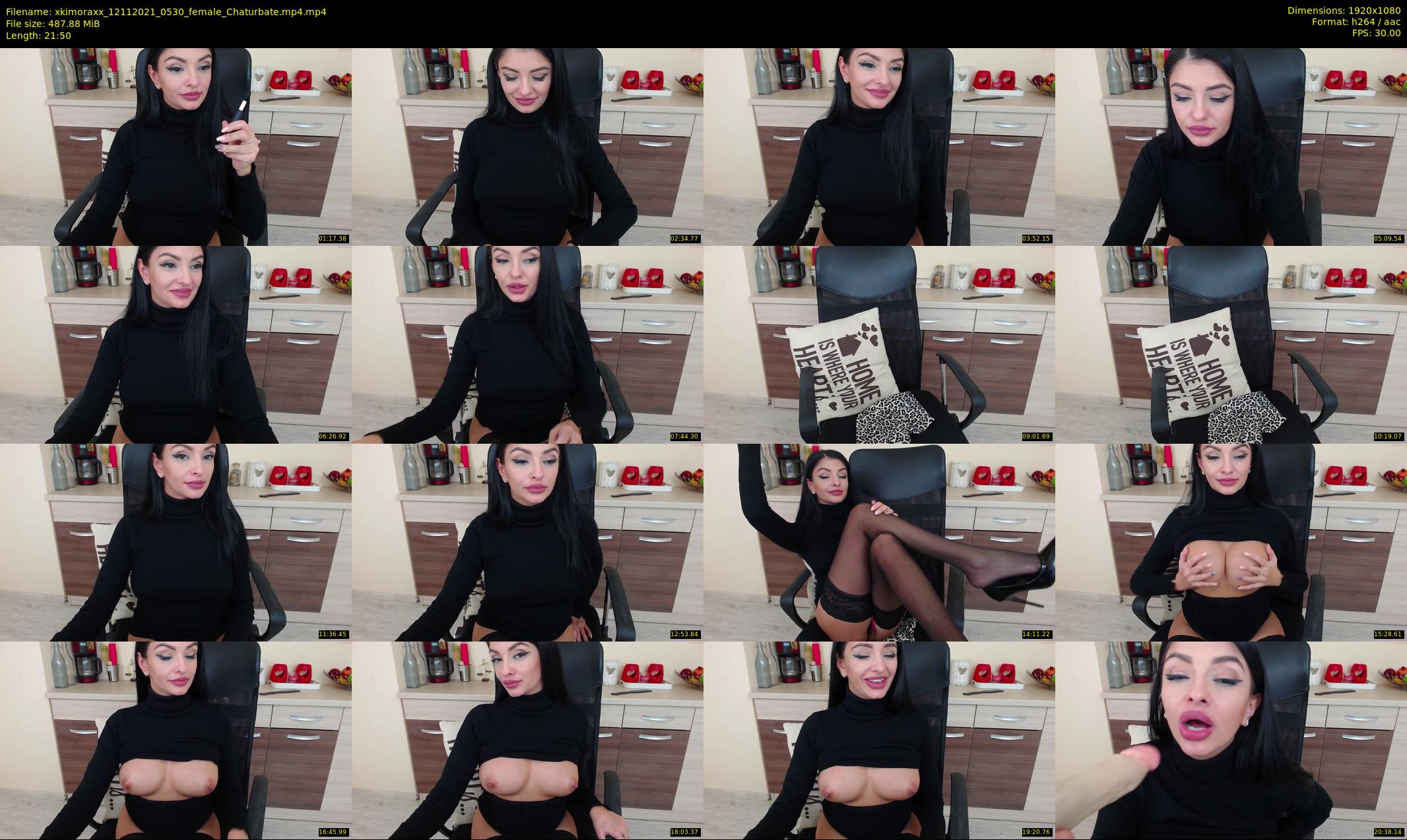 xkimoraxx — 22 minute Chaturbate female cam show recording, 1080p, Nov 12, 2021