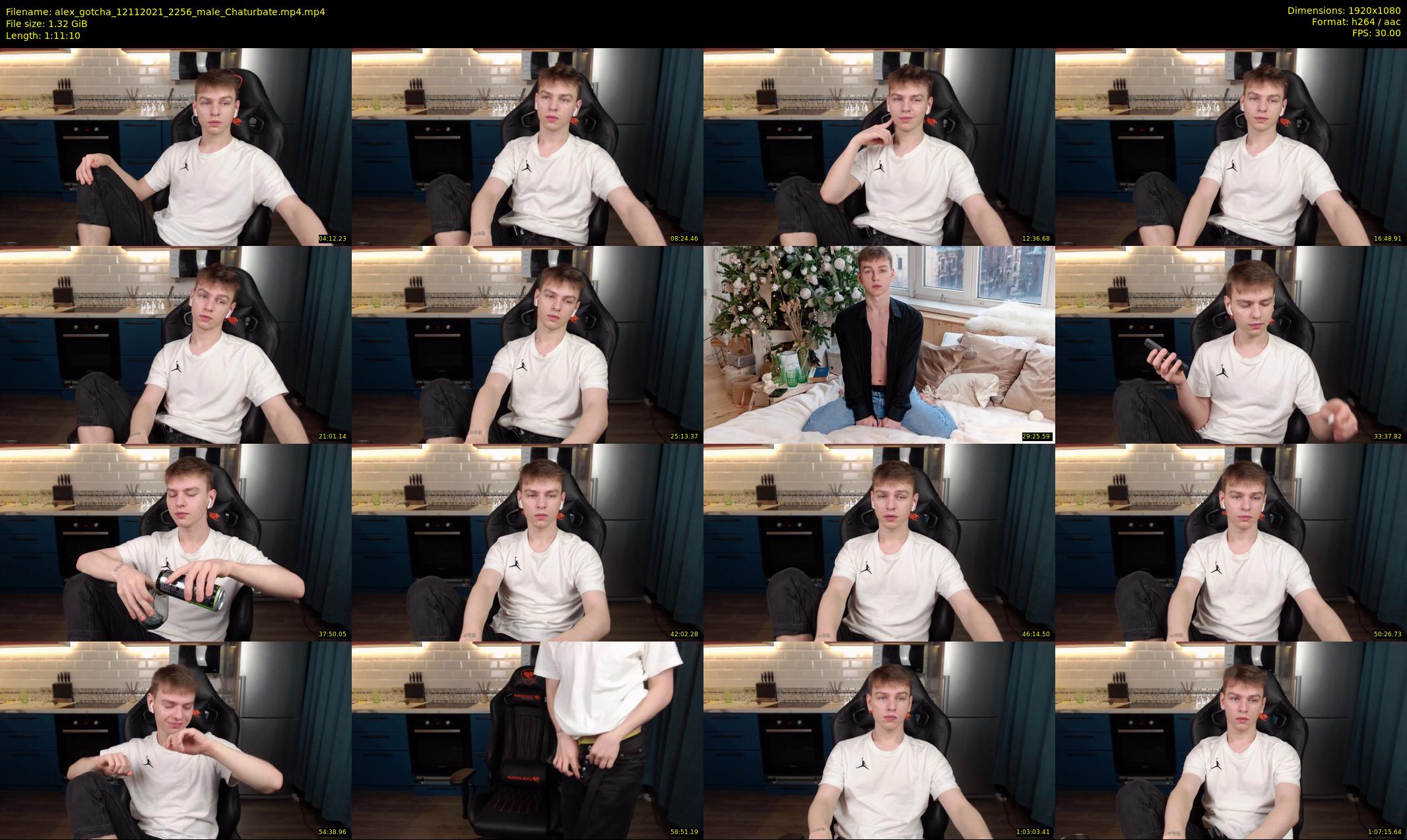 alex_gotcha — 72 minute Chaturbate male cam show recording, 1080p, Nov 12, 2021