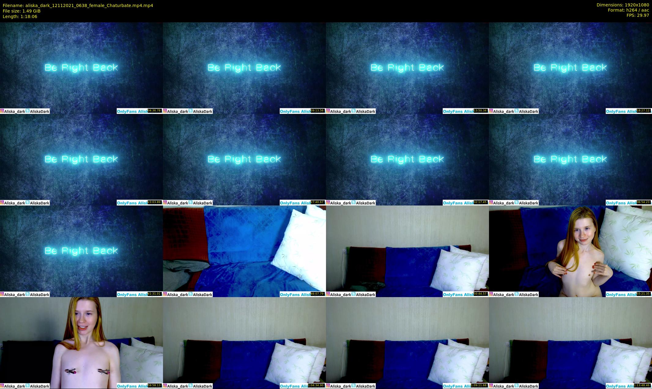 aliska_dark — 79 minute Chaturbate female cam show recording, 1080p, Nov 12, 2021
