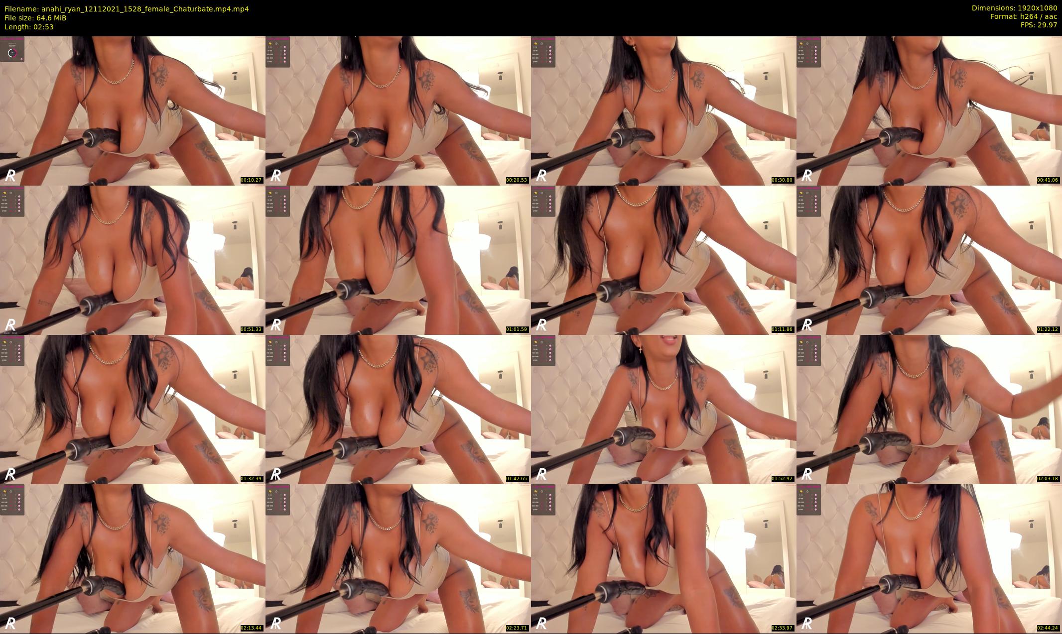 anahi_ryan — 3 minute Chaturbate female cam show recording, 1080p, Nov 12, 2021
