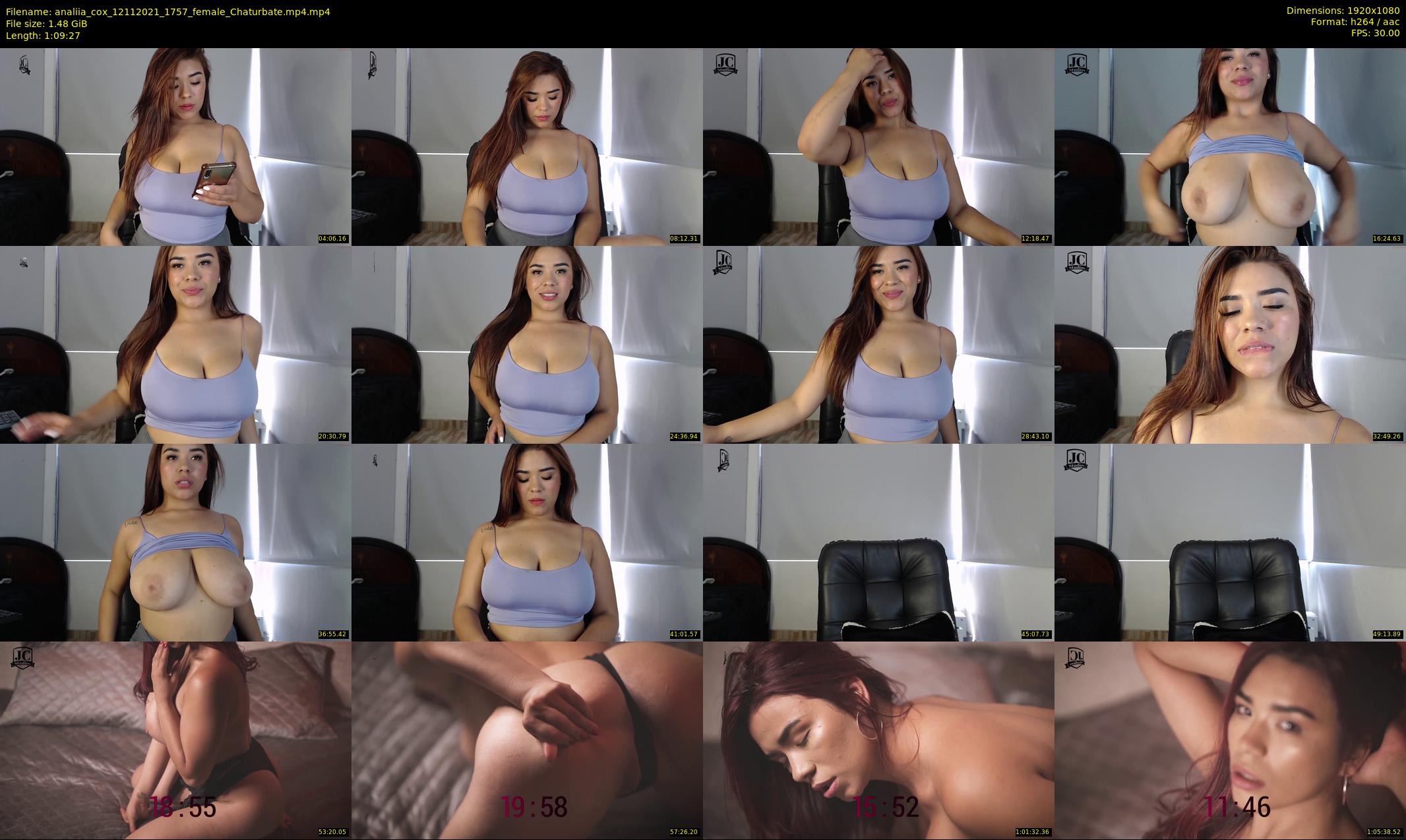 analiia_cox — 70 minute Chaturbate female cam show recording, 1080p, Nov 12, 2021