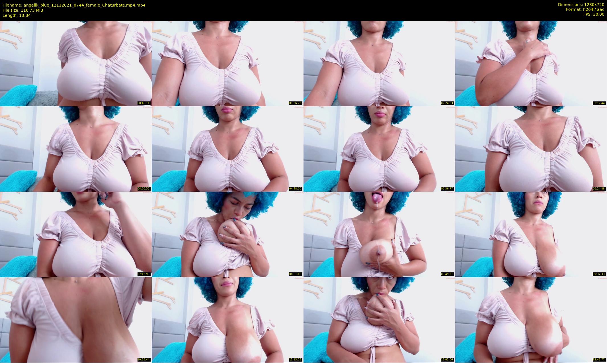 angelik_blue — 14 minute Chaturbate female cam show recording, 720p, Nov 12, 2021