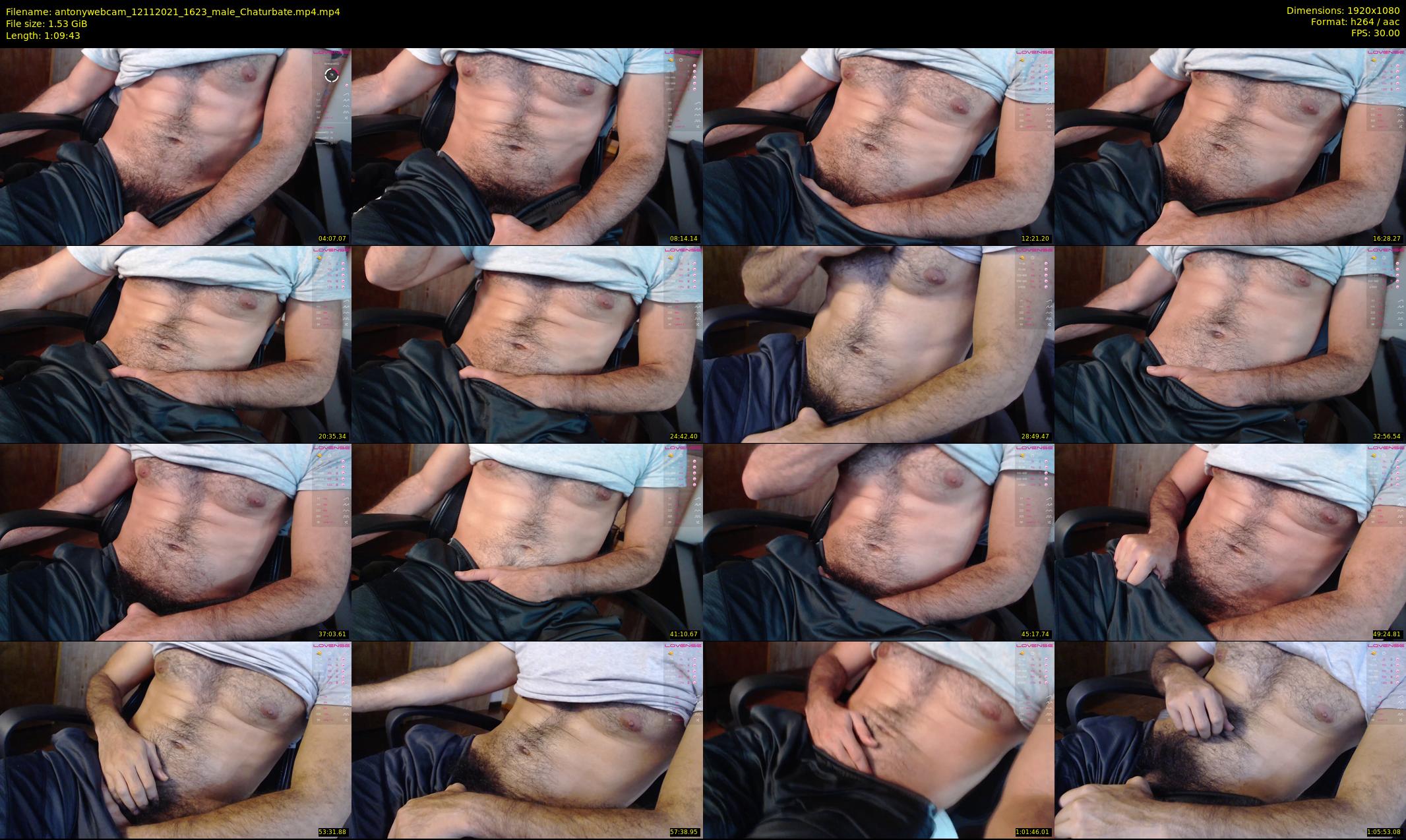 antonywebcam — 70 minute Chaturbate male cam show recording, 1080p, Nov 12, 2021