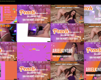 arielking69 — 4 minute Chaturbate female cam show recording, 1080p, Nov 12, 2021