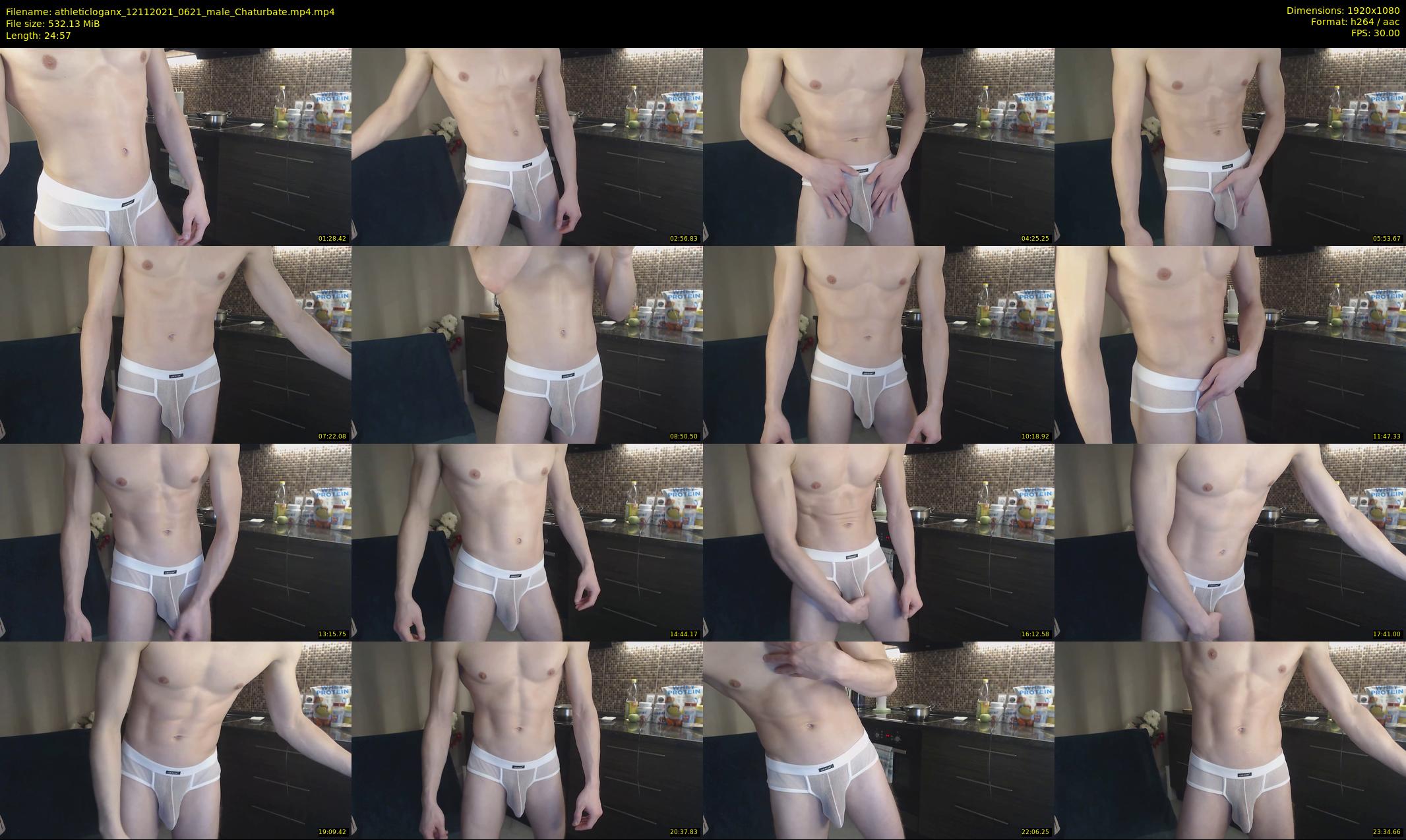 athleticloganx — 25 minute Chaturbate male cam show recording, 1080p, Nov 12, 2021