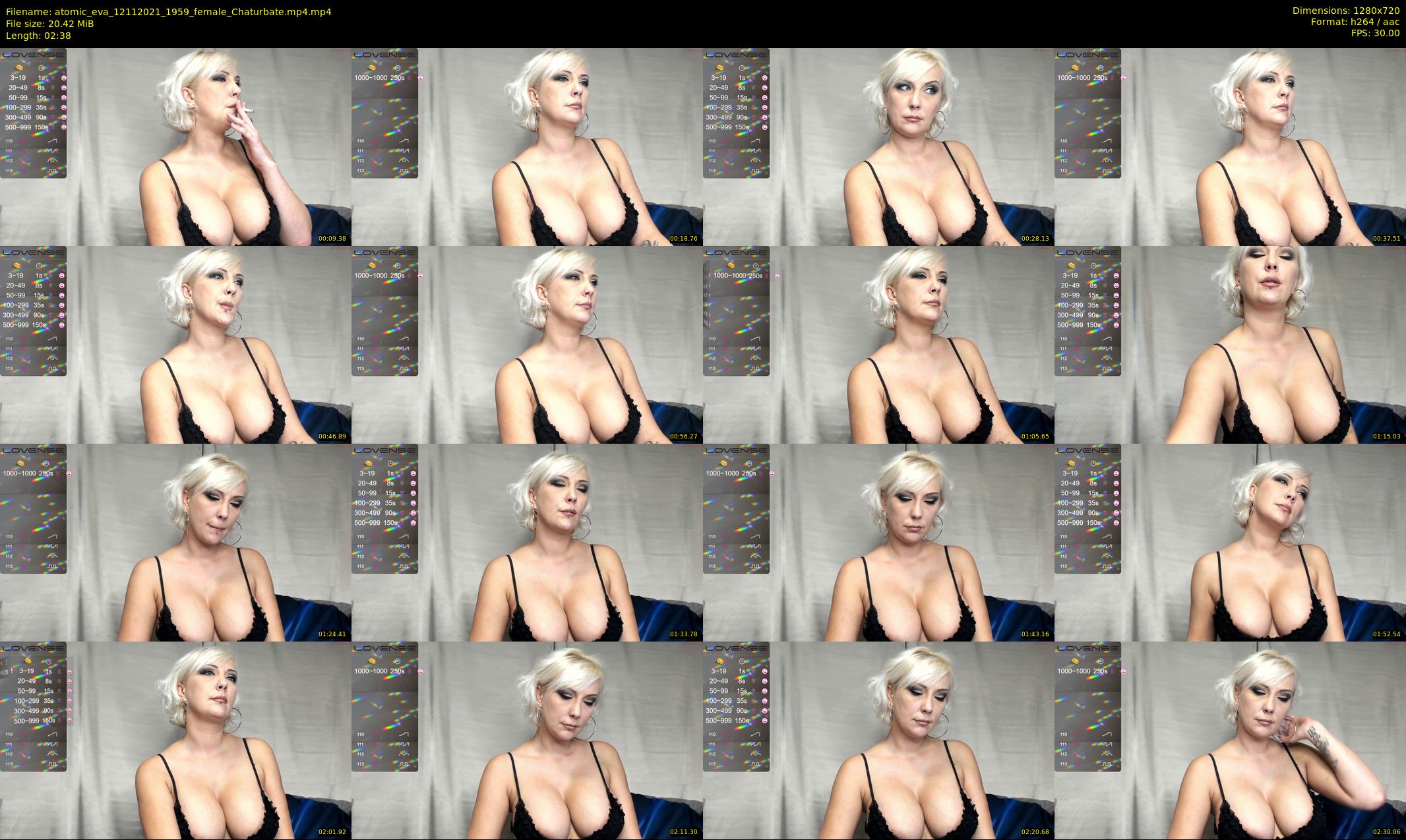 atomic_eva — 3 minute Chaturbate female cam show recording, 720p, Nov 12, 2021