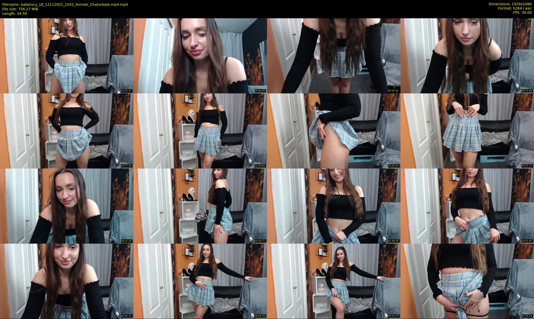 babelucy_18 — 35 minute Chaturbate female cam show recording, 1080p, Nov 12, 2021