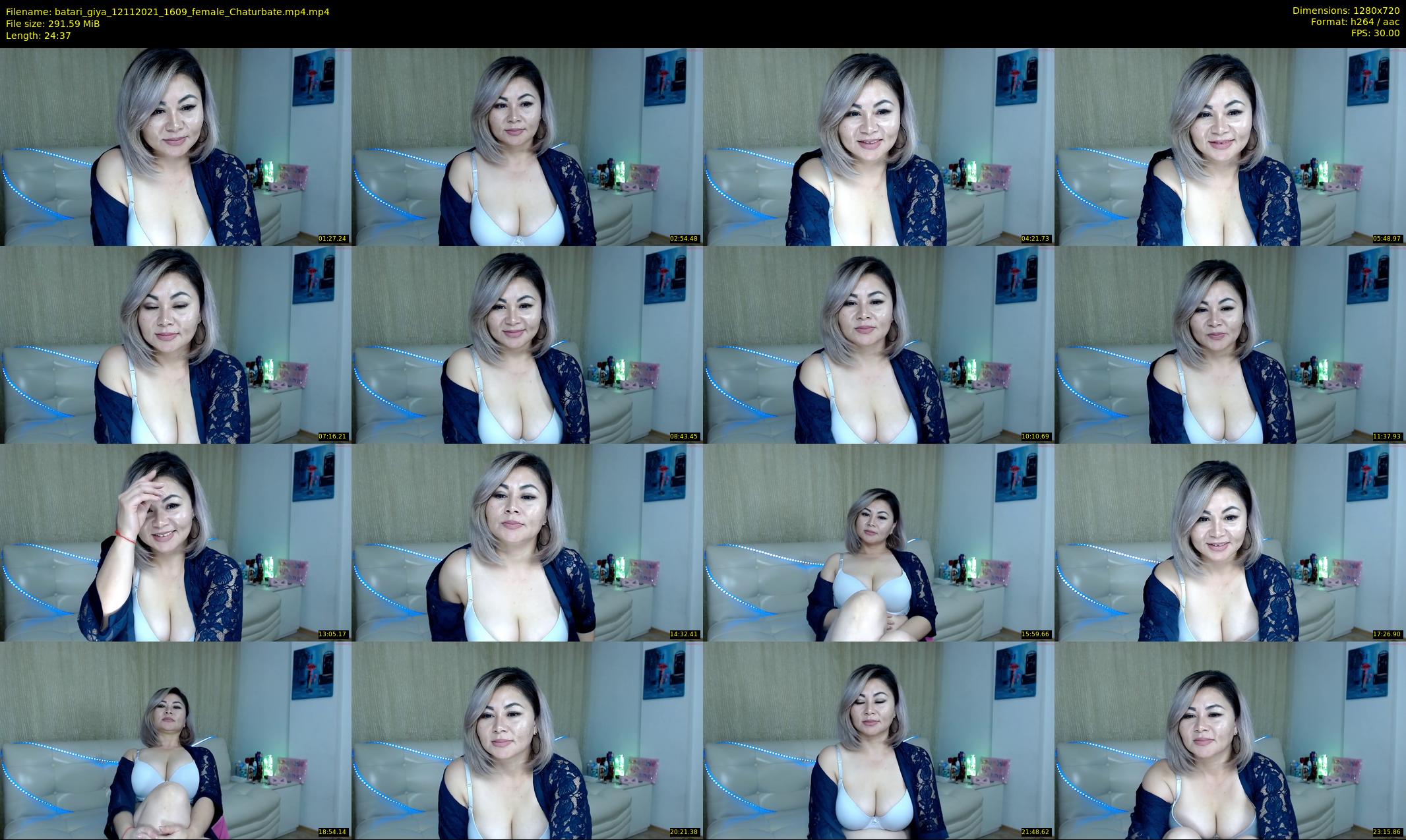 batari_giya — 25 minute Chaturbate female cam show recording, 720p, Nov 12, 2021