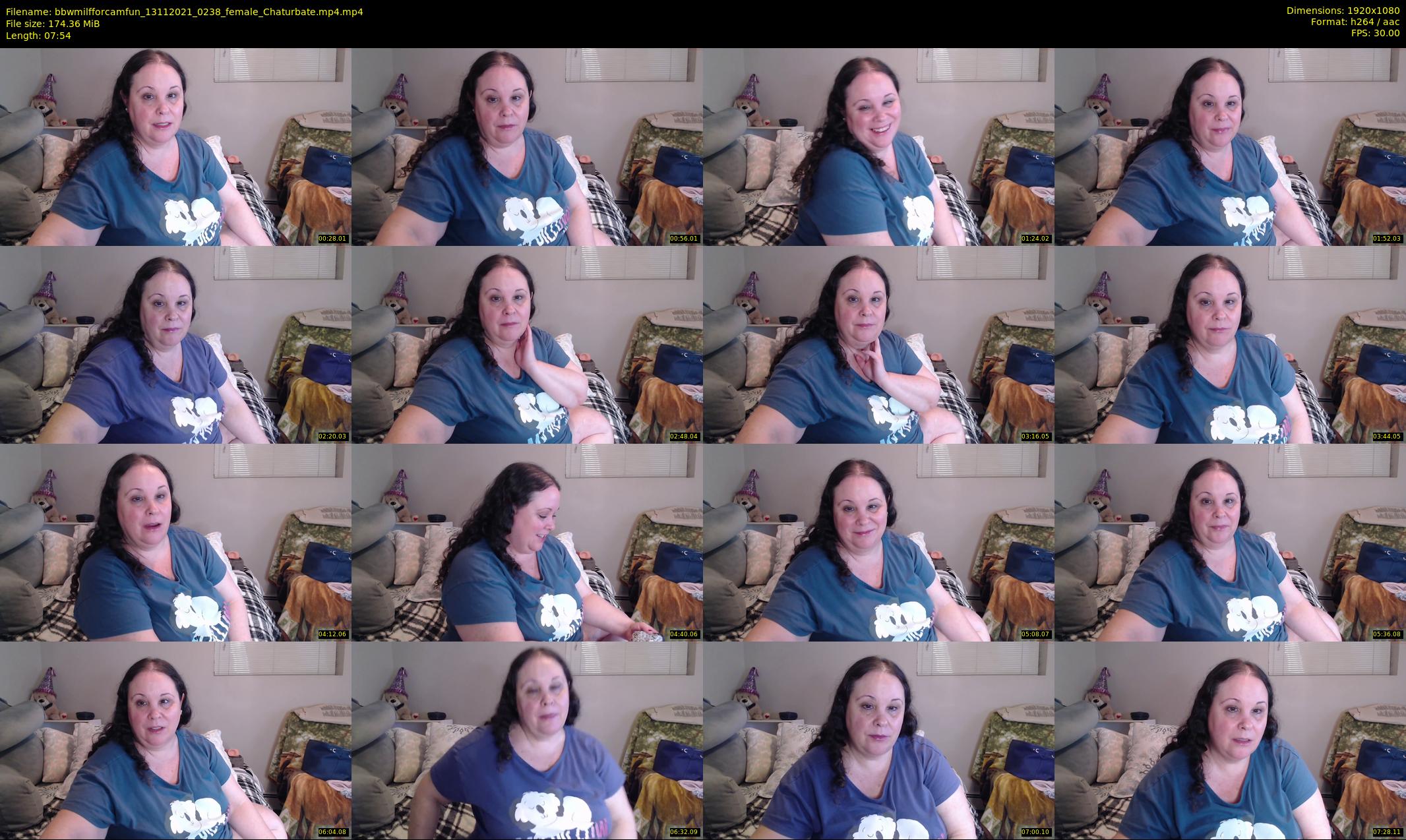 bbwmilfforcamfun — 8 minute Chaturbate female cam show recording, 1080p, Nov 13, 2021