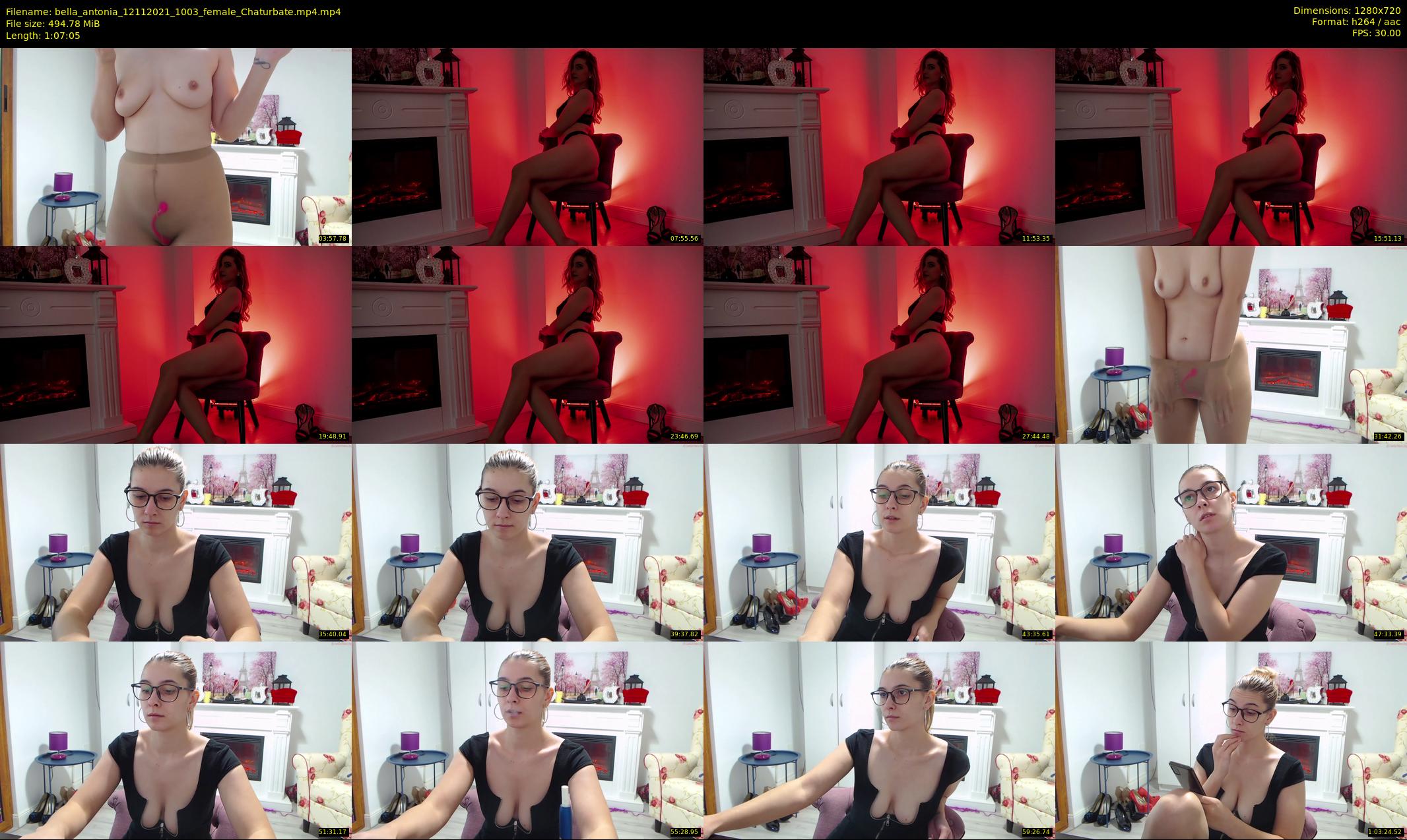 bella_antonia — 68 minute Chaturbate female cam show recording, 720p, Nov 12, 2021