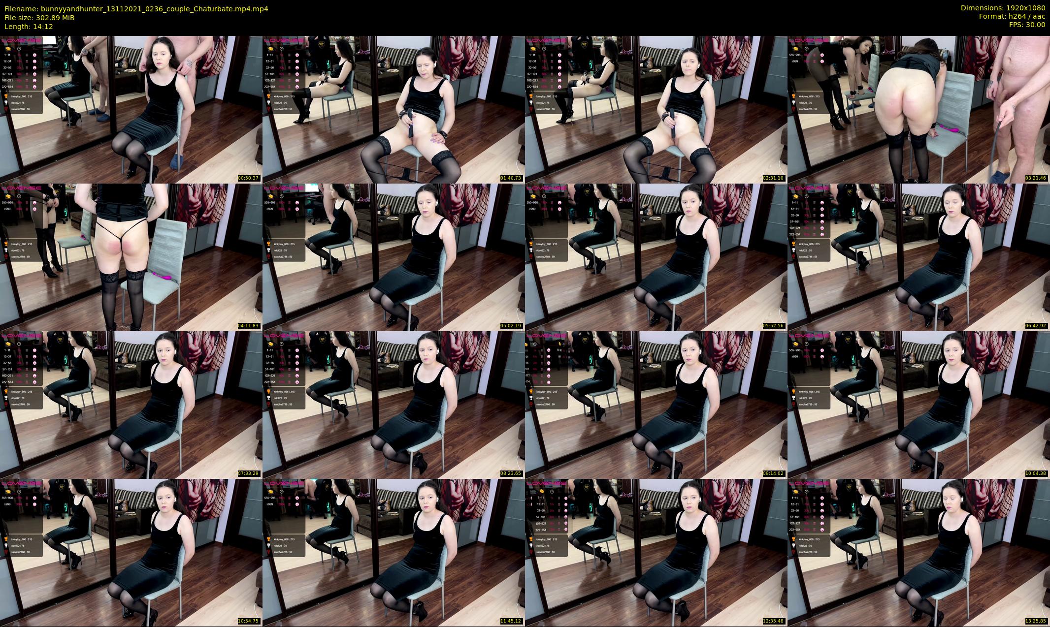 bunnyyandhunter — 15 minute Chaturbate couple cam show recording, 1080p, Nov 13, 2021
