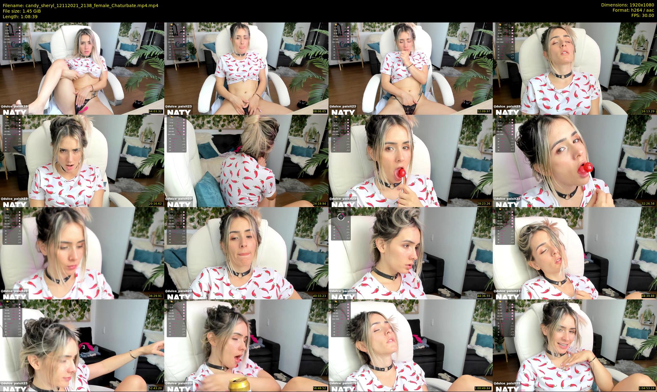 candy_sheryl — 69 minute Chaturbate female cam show recording, 1080p, Nov 12, 2021