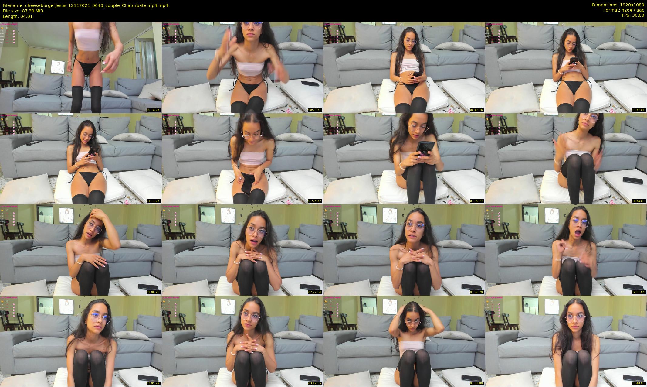 cheeseburgerjesus — 5 minute Chaturbate couple cam show recording, 1080p, Nov 12, 2021