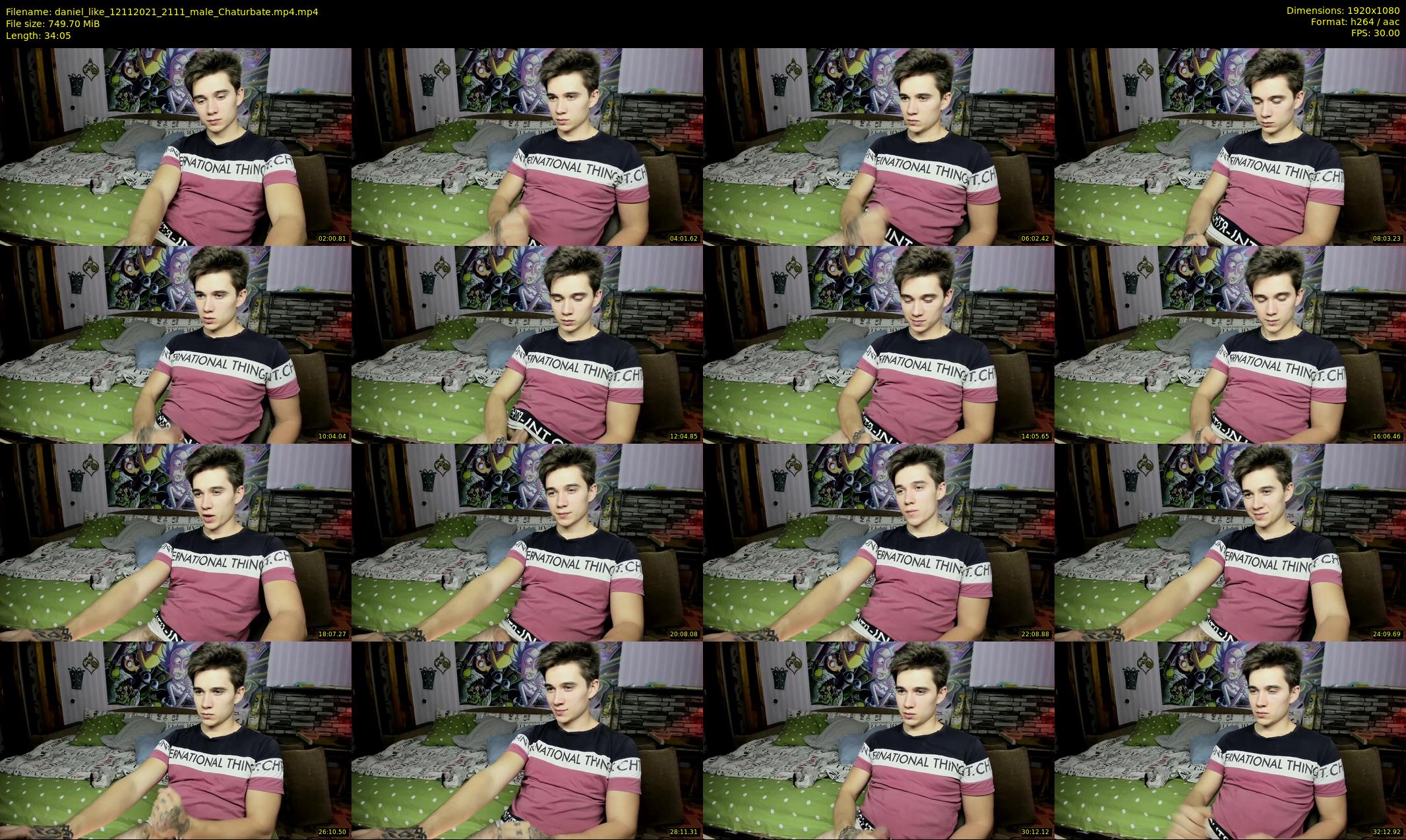 daniel_like — 35 minute Chaturbate male cam show recording, 1080p, Nov 12, 2021