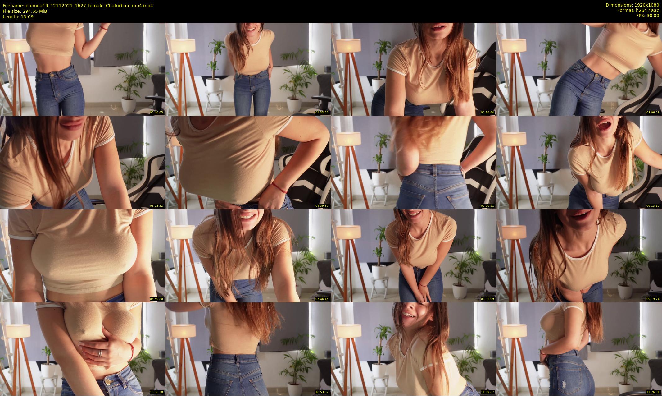 donnna19 — 14 minute Chaturbate female cam show recording, 1080p, Nov 12, 2021