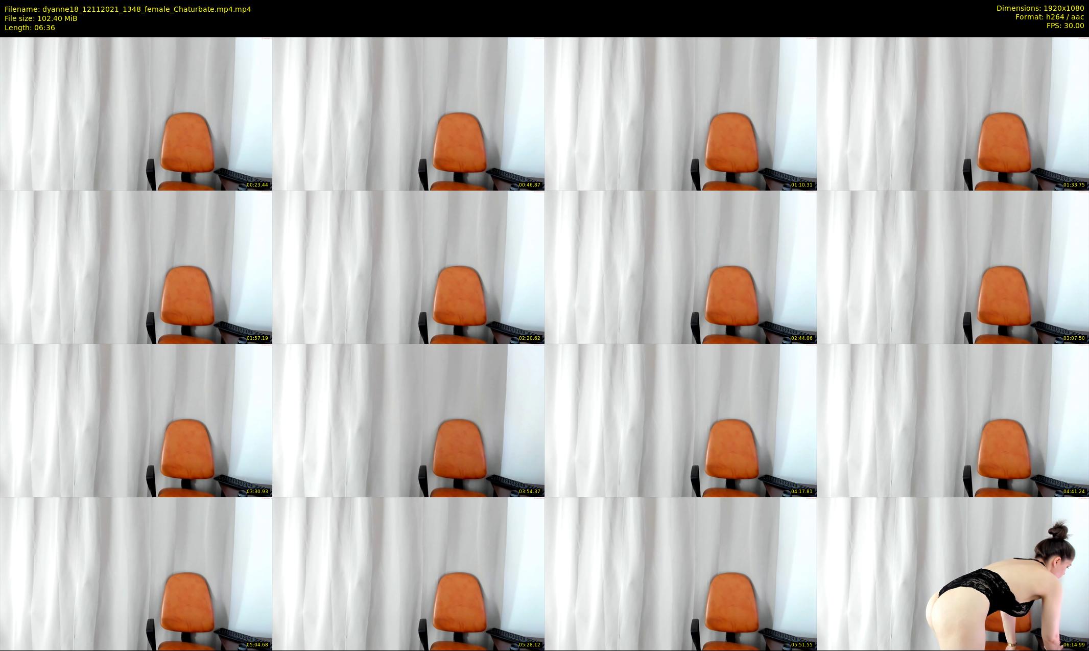 dyanne18 — 7 minute Chaturbate female cam show recording, 1080p, Nov 12, 2021