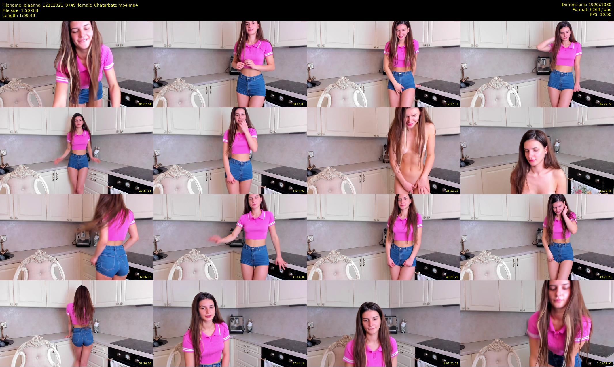 elaanna — 70 minute Chaturbate female cam show recording, 1080p, Nov 12, 2021