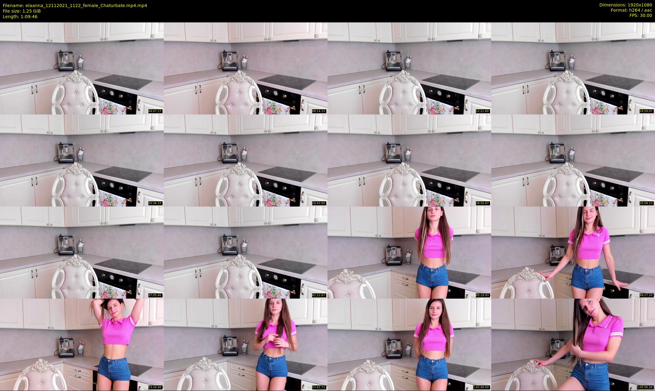 elaanna — 70 minute Chaturbate female cam show recording, 1080p, Nov 12, 2021