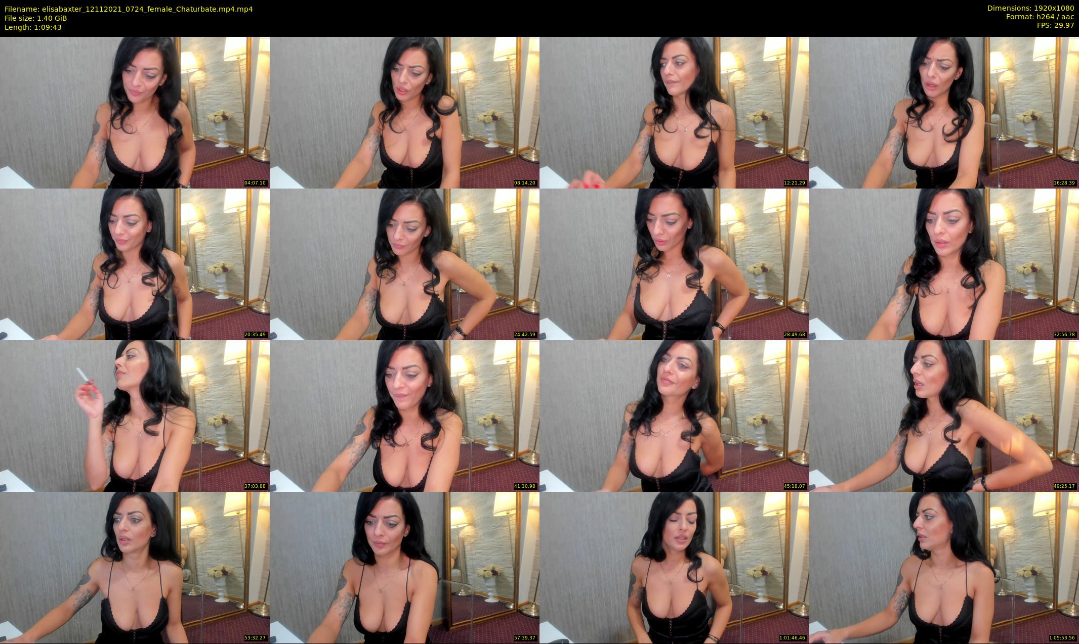 elisabaxter — 70 minute Chaturbate female cam show recording, 1080p, Nov 12, 2021