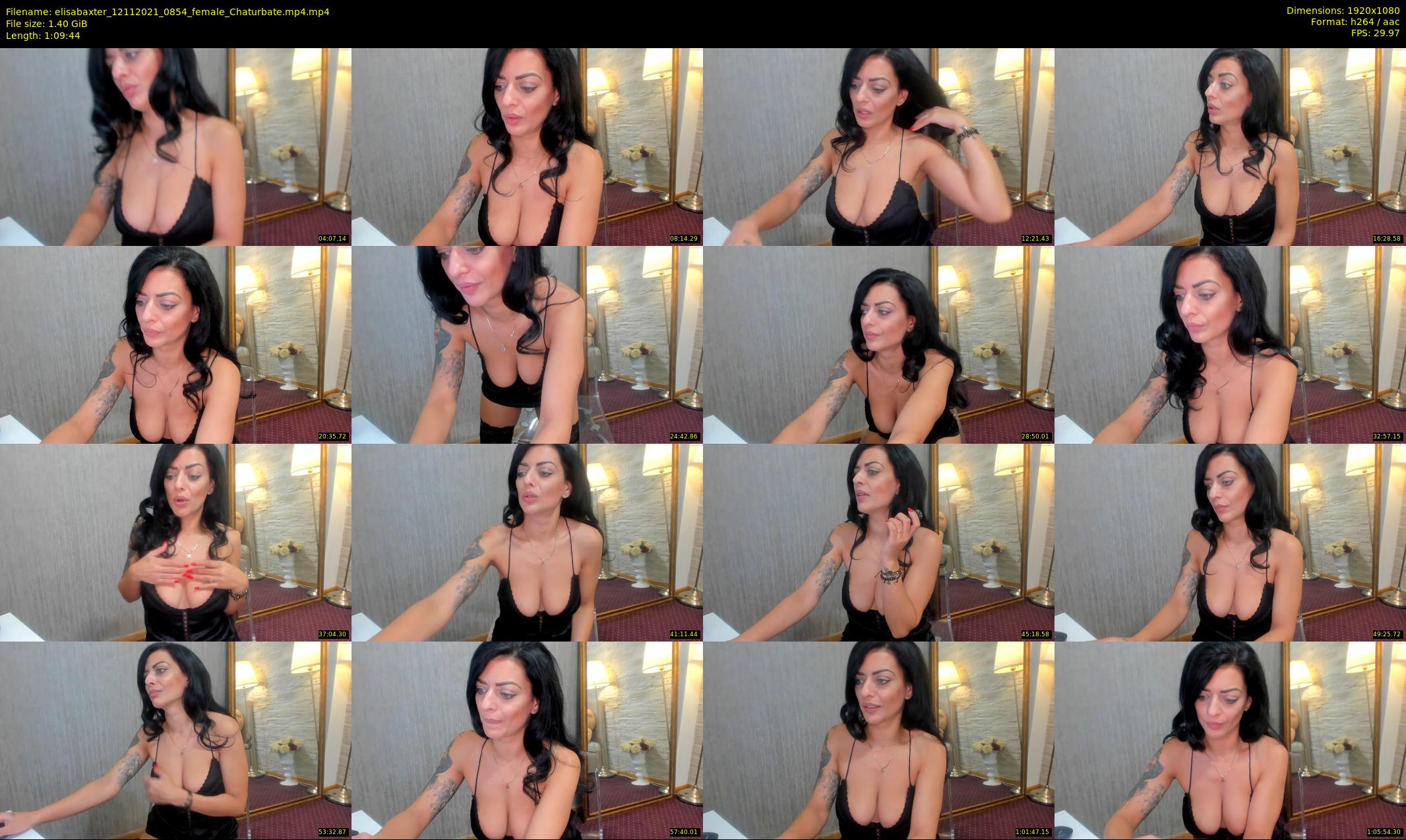 elisabaxter — 70 minute Chaturbate female cam show recording, 1080p, Nov 12, 2021