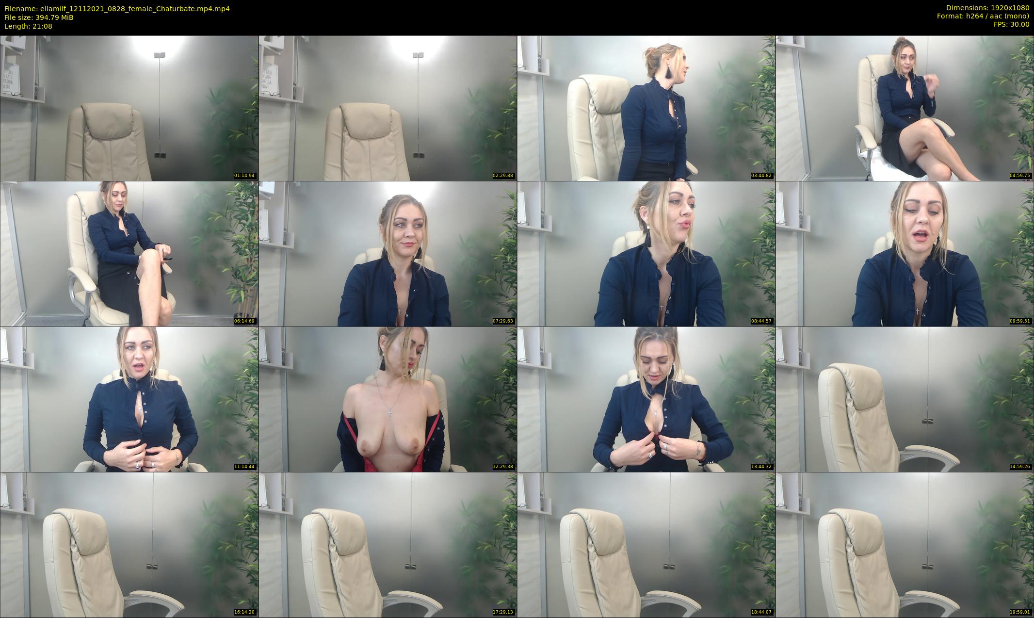 ellamilf — 22 minute Chaturbate female cam show recording, 1080p, Nov 12, 2021