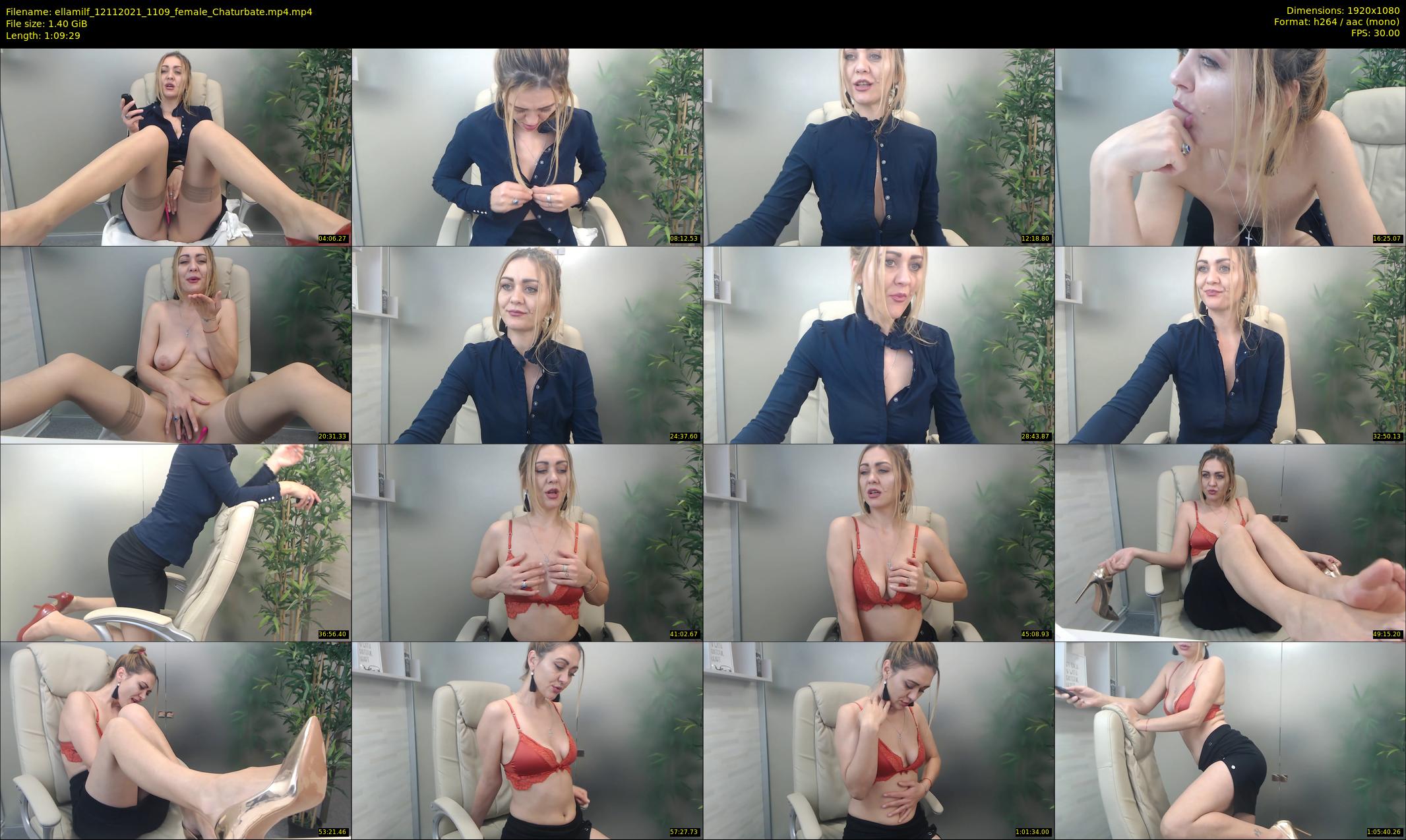 ellamilf — 70 minute Chaturbate female cam show recording, 1080p, Nov 12, 2021