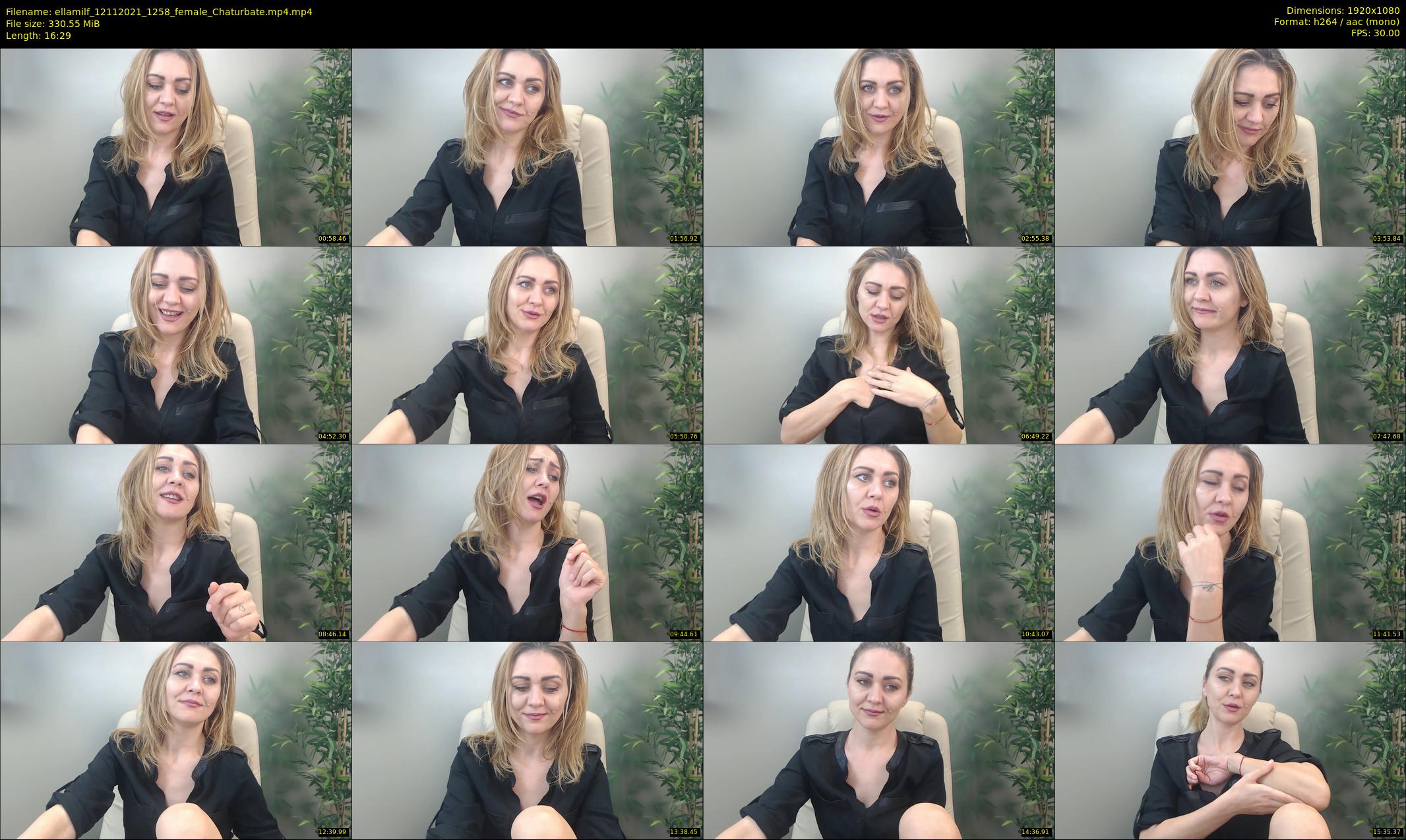 ellamilf — 17 minute Chaturbate female cam show recording, 1080p, Nov 12, 2021