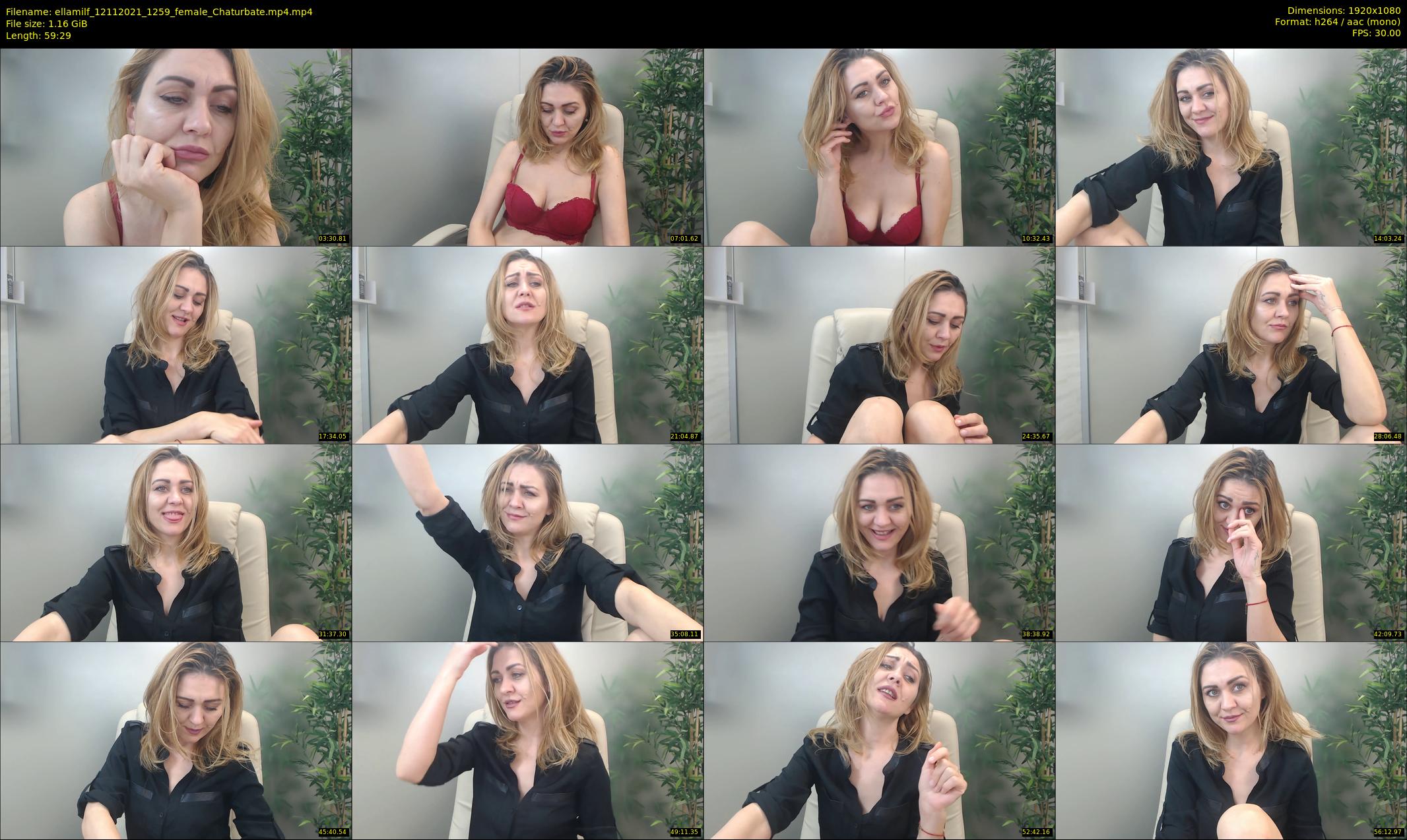 ellamilf — 60 minute Chaturbate female cam show recording, 1080p, Nov 12, 2021