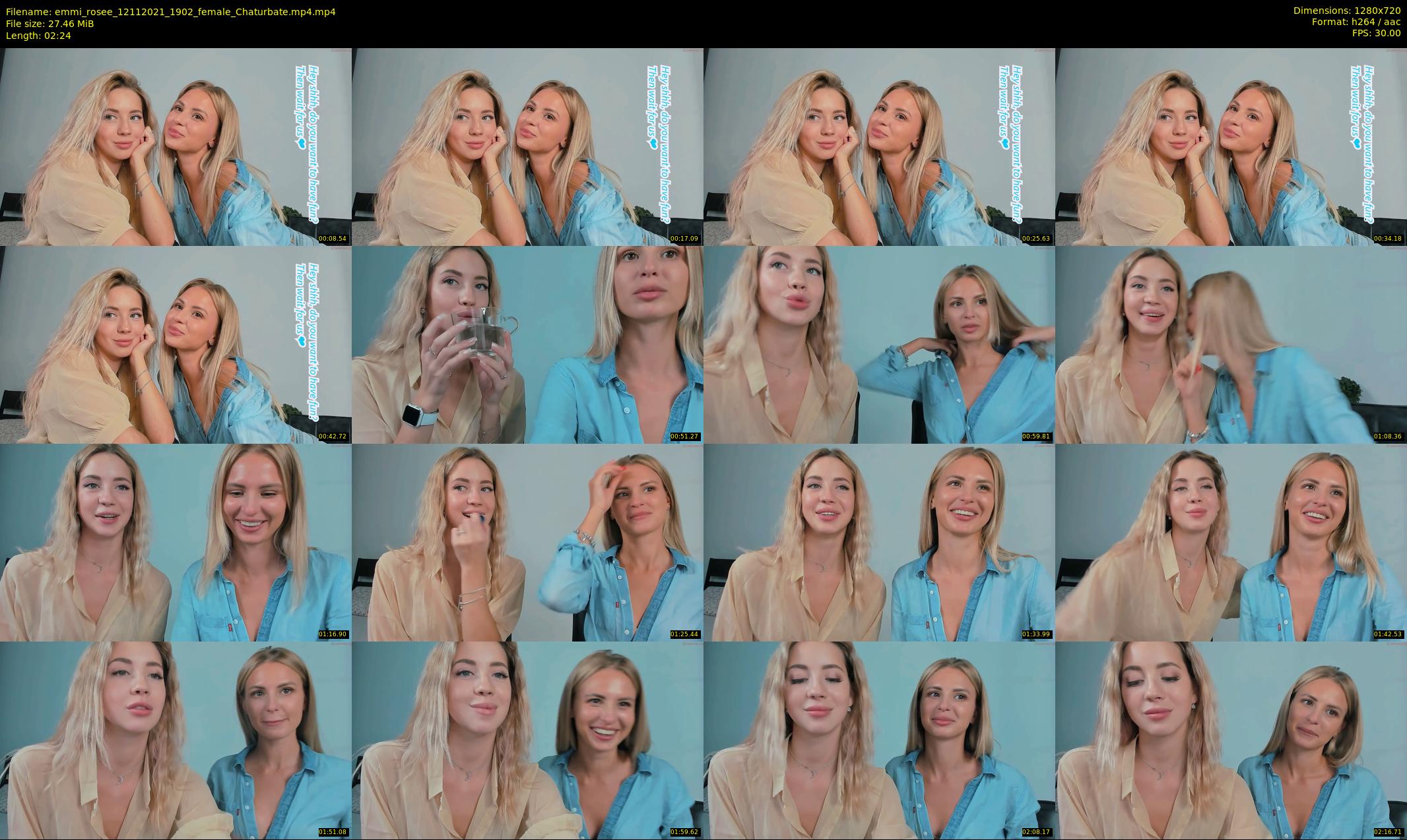 emmi_rosee — 3 minute Chaturbate female cam show recording, 720p, Nov 12, 2021