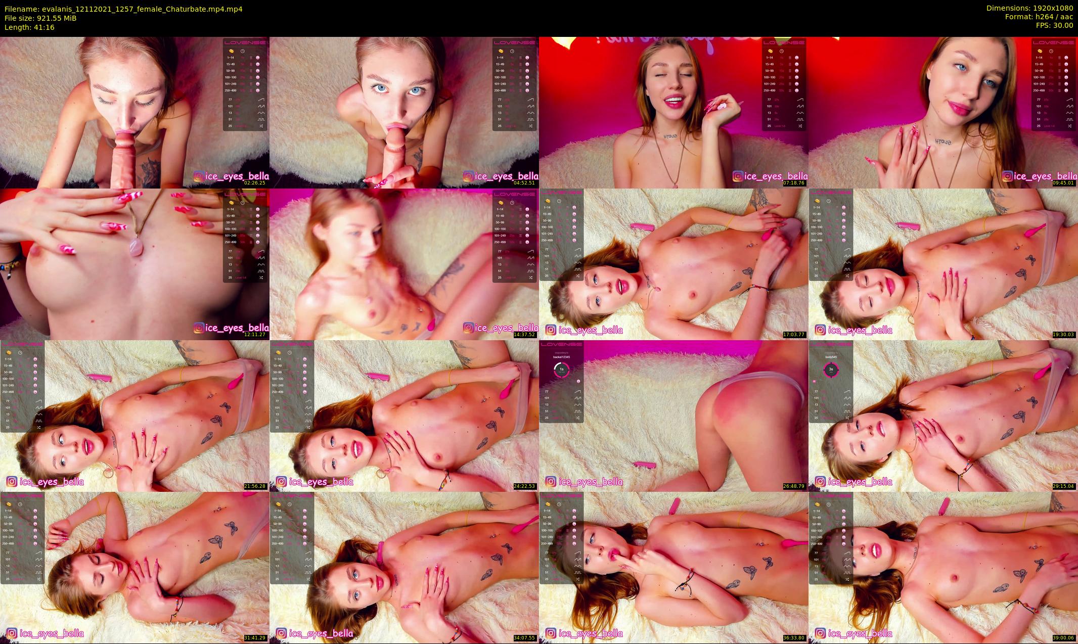 evalanis — 42 minute Chaturbate couple cam show recording, 1080p, Nov 12, 2021