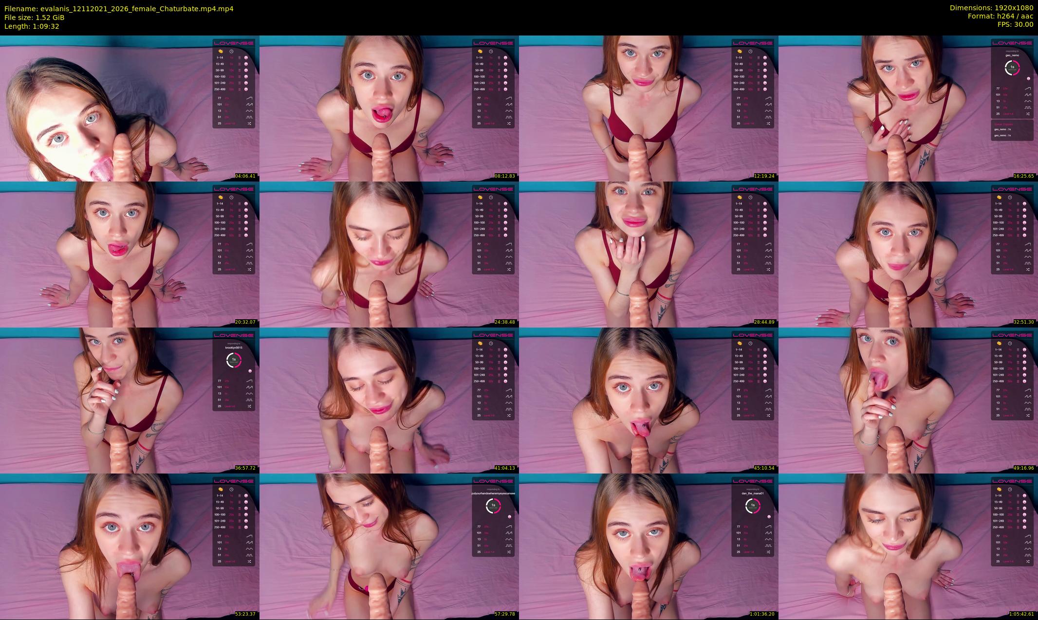 evalanis — 70 minute Chaturbate couple cam show recording, 1080p, Nov 12, 2021