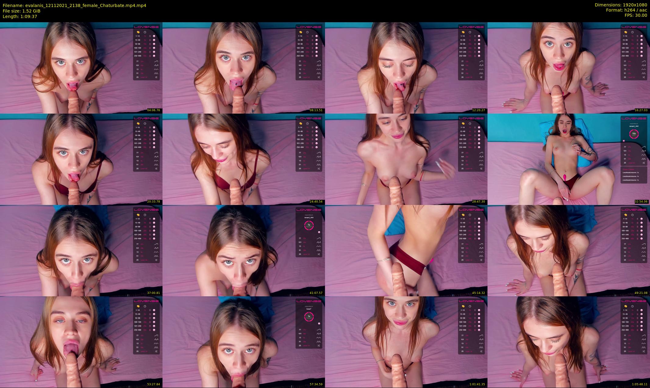 evalanis — 70 minute Chaturbate couple cam show recording, 1080p, Nov 12, 2021