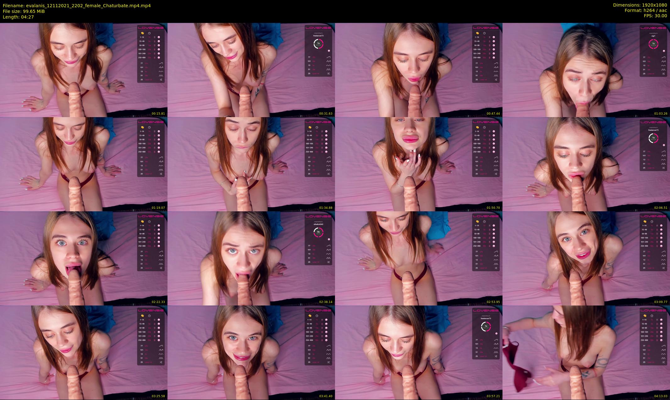 evalanis — 5 minute Chaturbate couple cam show recording, 1080p, Nov 12, 2021