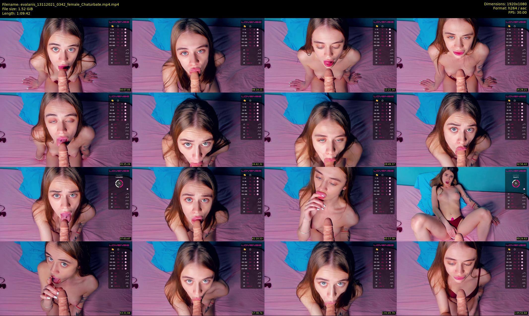 evalanis — 70 minute Chaturbate couple cam show recording, 1080p, Nov 13, 2021