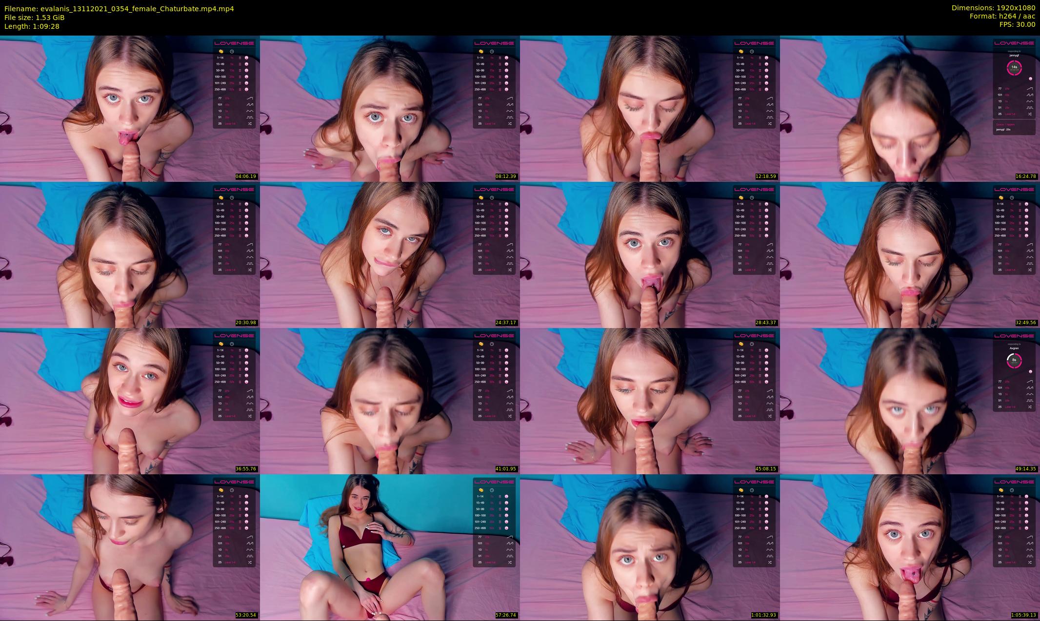 evalanis — 70 minute Chaturbate couple cam show recording, 1080p, Nov 13, 2021
