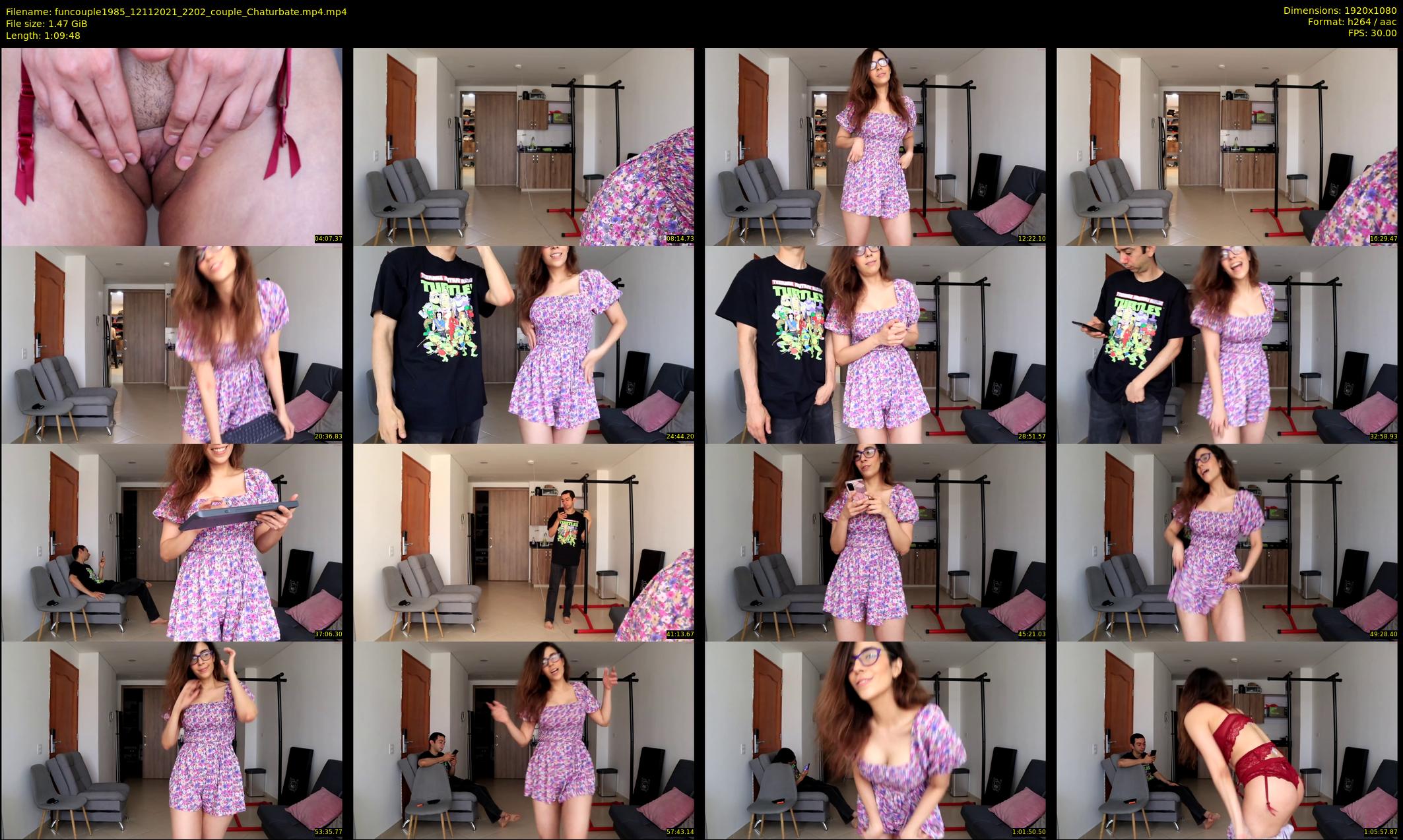funcouple1985 — 70 minute Chaturbate couple cam show recording, 1080p, Nov 12, 2021