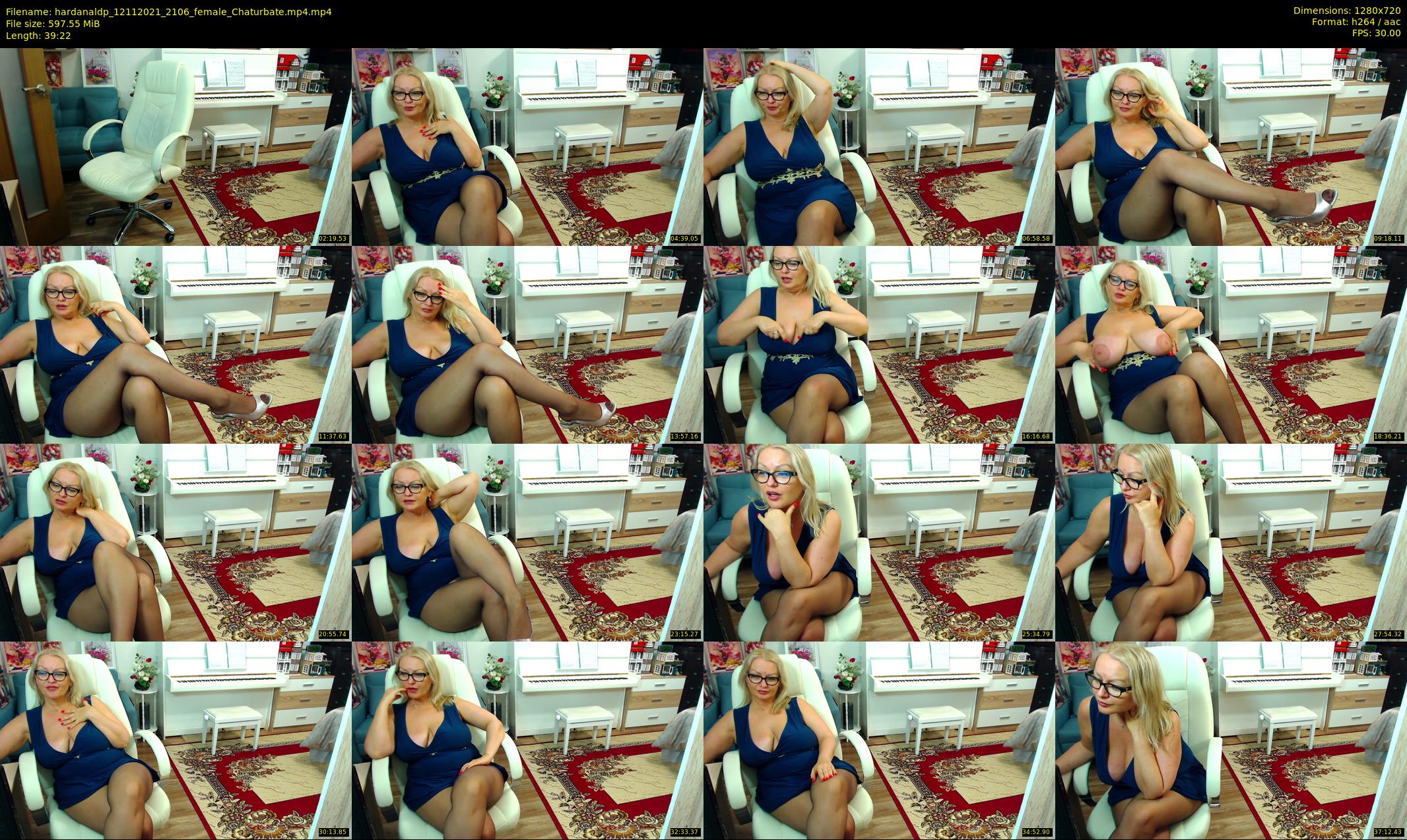 hardanaldp — 40 minute Chaturbate female cam show recording, 720p, Nov 12, 2021
