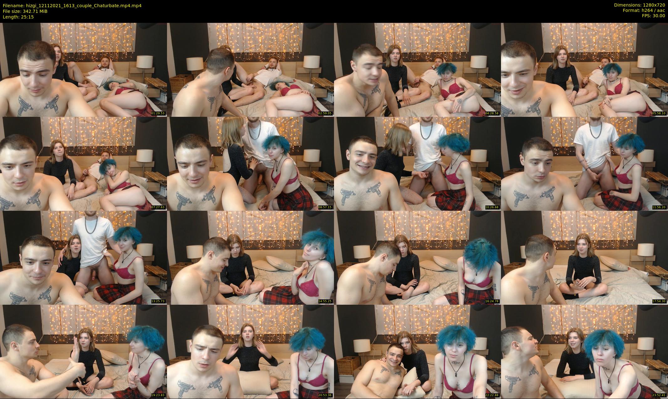 hizgi — 26 minute Chaturbate couple cam show recording, 720p, Nov 12, 2021