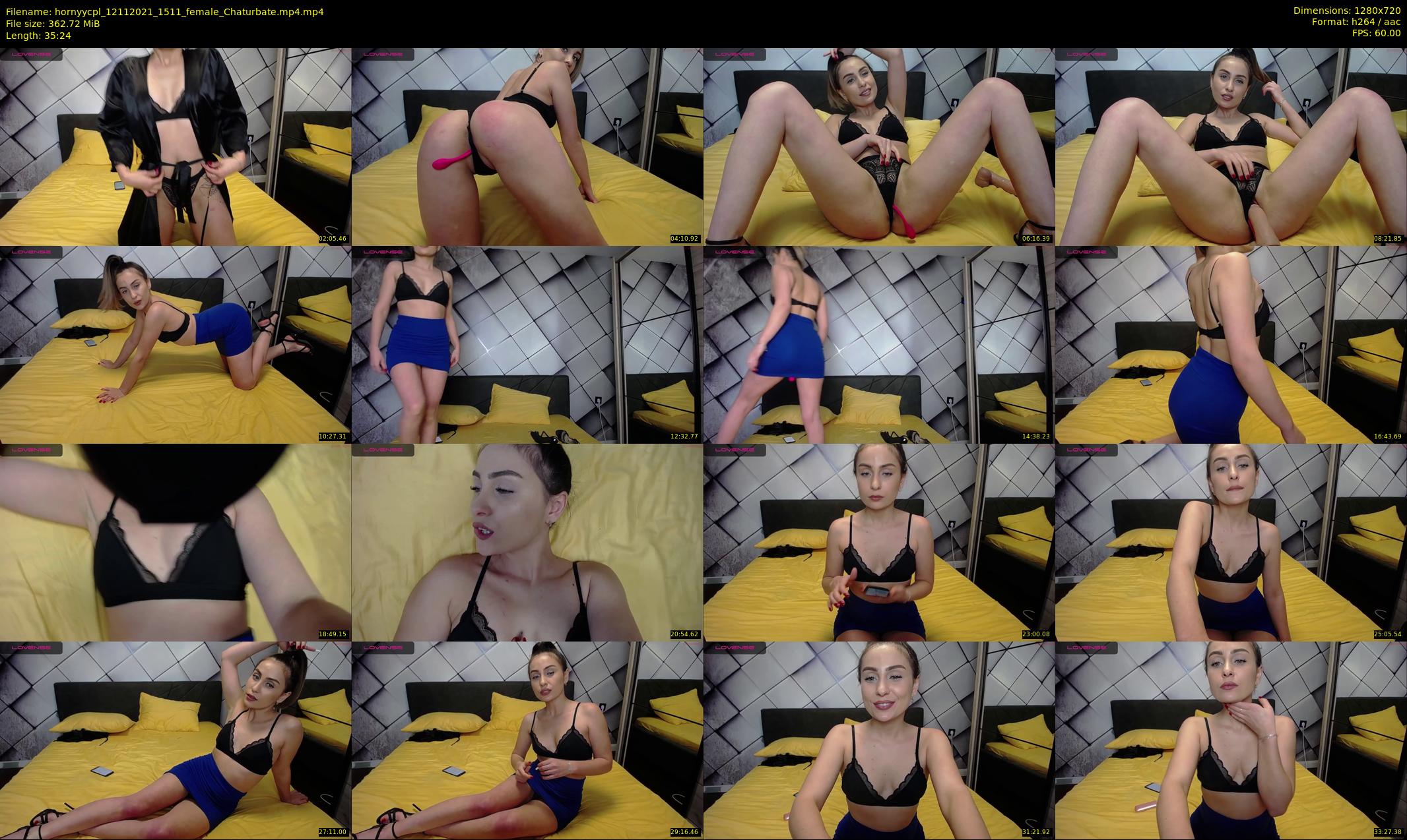 hornyycpl — 36 minute Chaturbate couple cam show recording, 720p, Nov 12, 2021