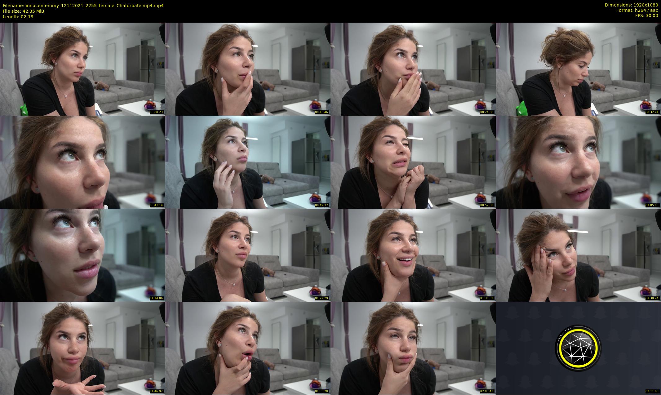 innocentemmy — 3 minute Chaturbate female cam show recording, 1080p, Nov 12, 2021
