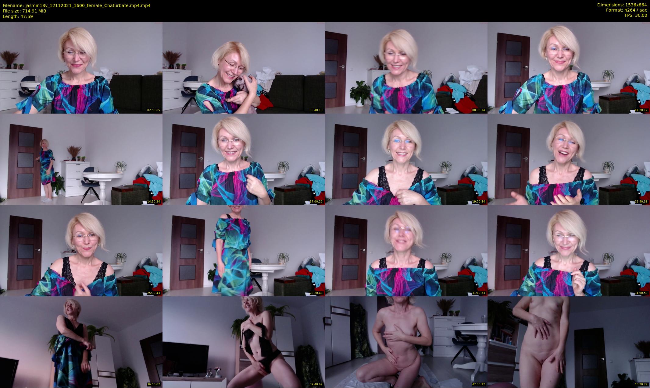 jasmin18v — 48 minute Chaturbate female cam show recording, 720p, Nov 12, 2021