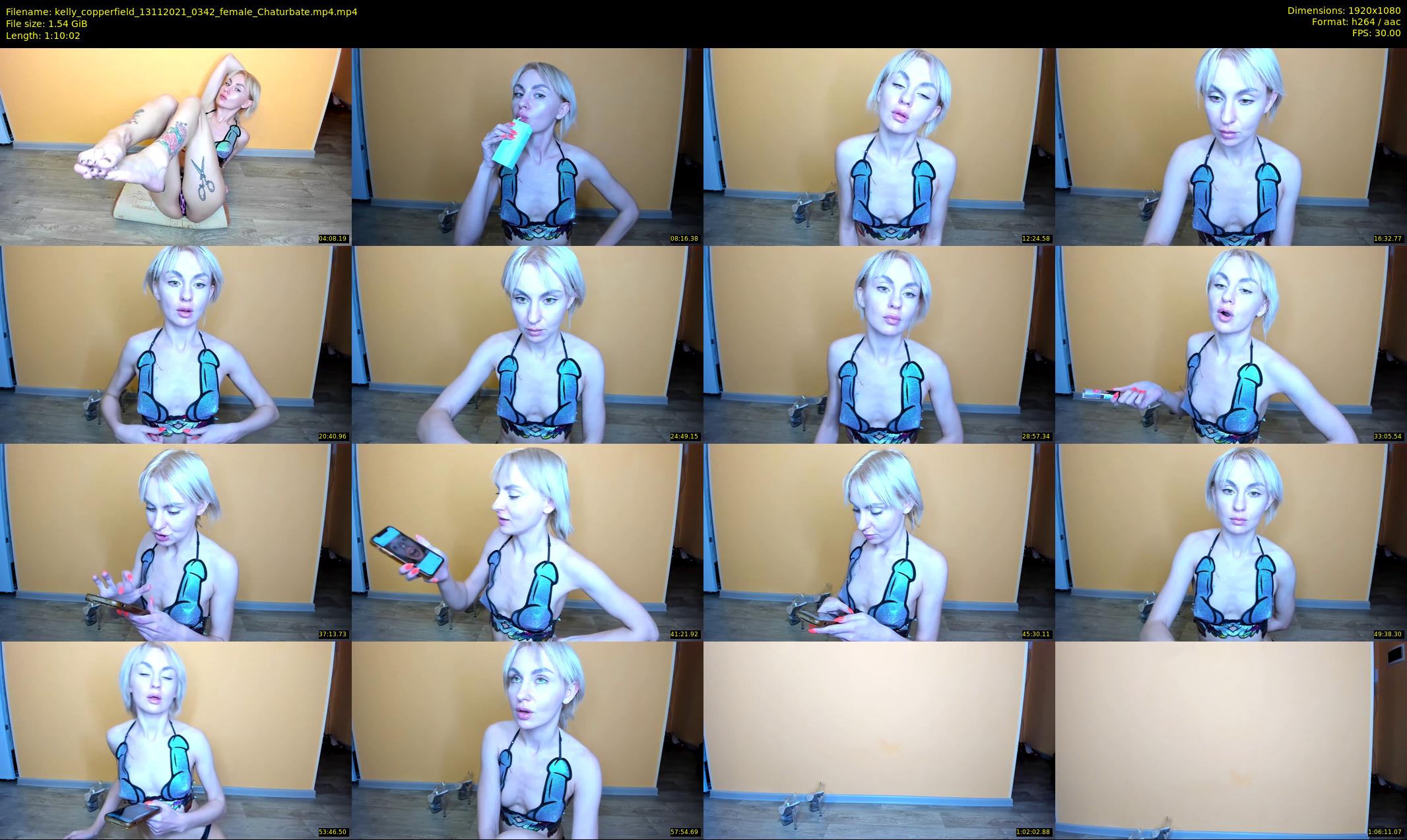 kelly_copperfield — 71 minute Chaturbate female cam show recording, 1080p, Nov 13, 2021