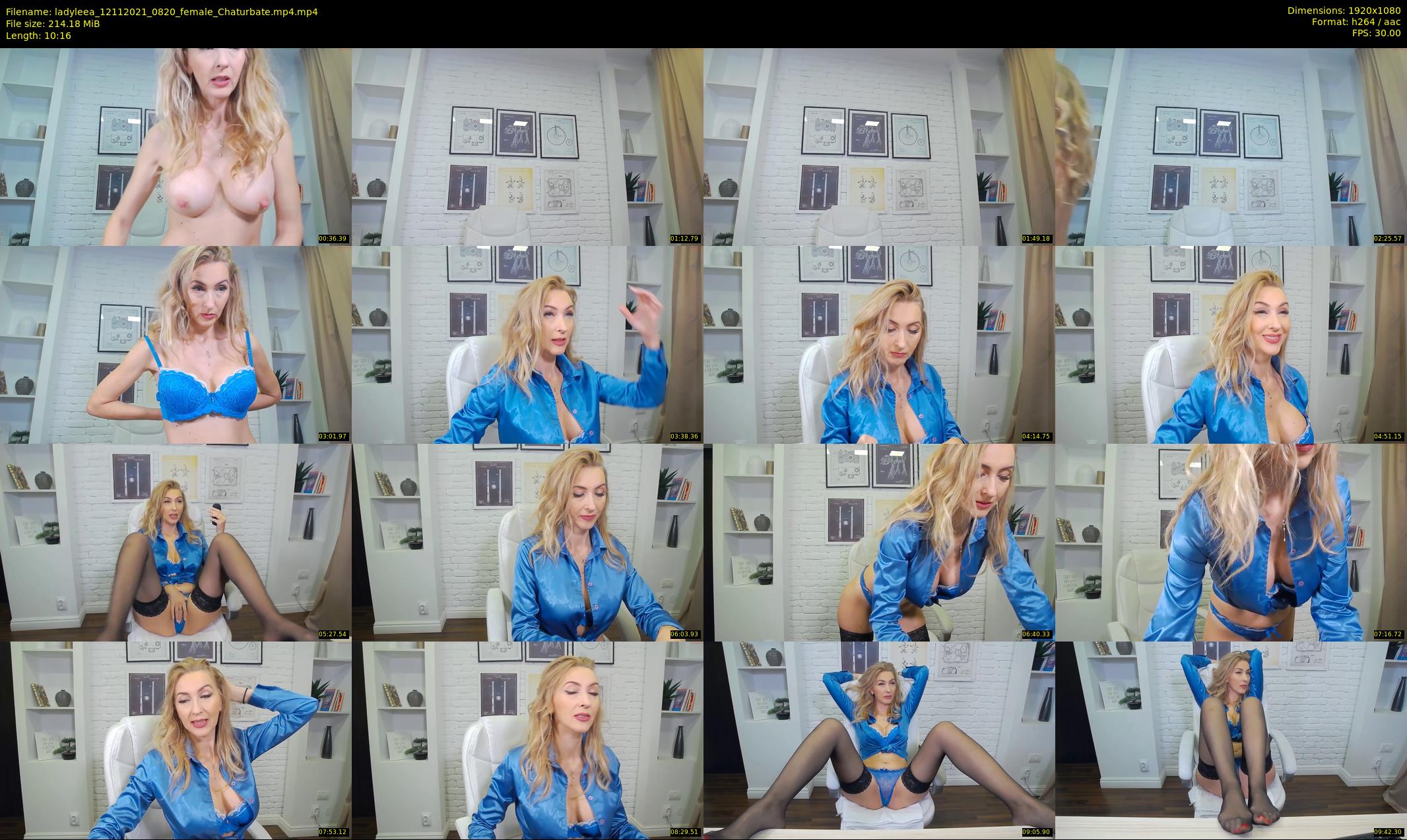 ladyleea — 11 minute Chaturbate female cam show recording, 1080p, Nov 12, 2021