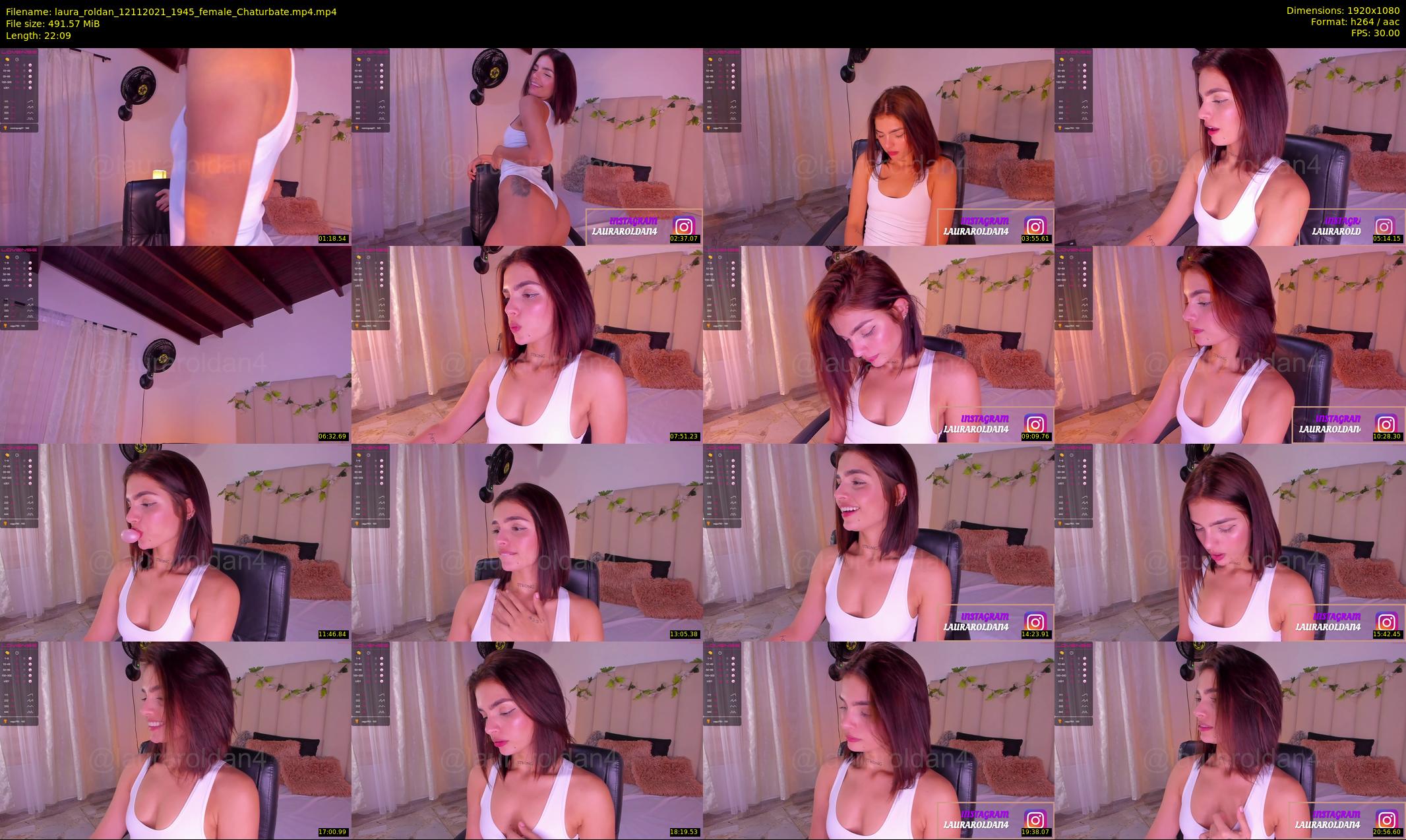 laura_roldan — 23 minute Chaturbate female cam show recording, 1080p, Nov 12, 2021
